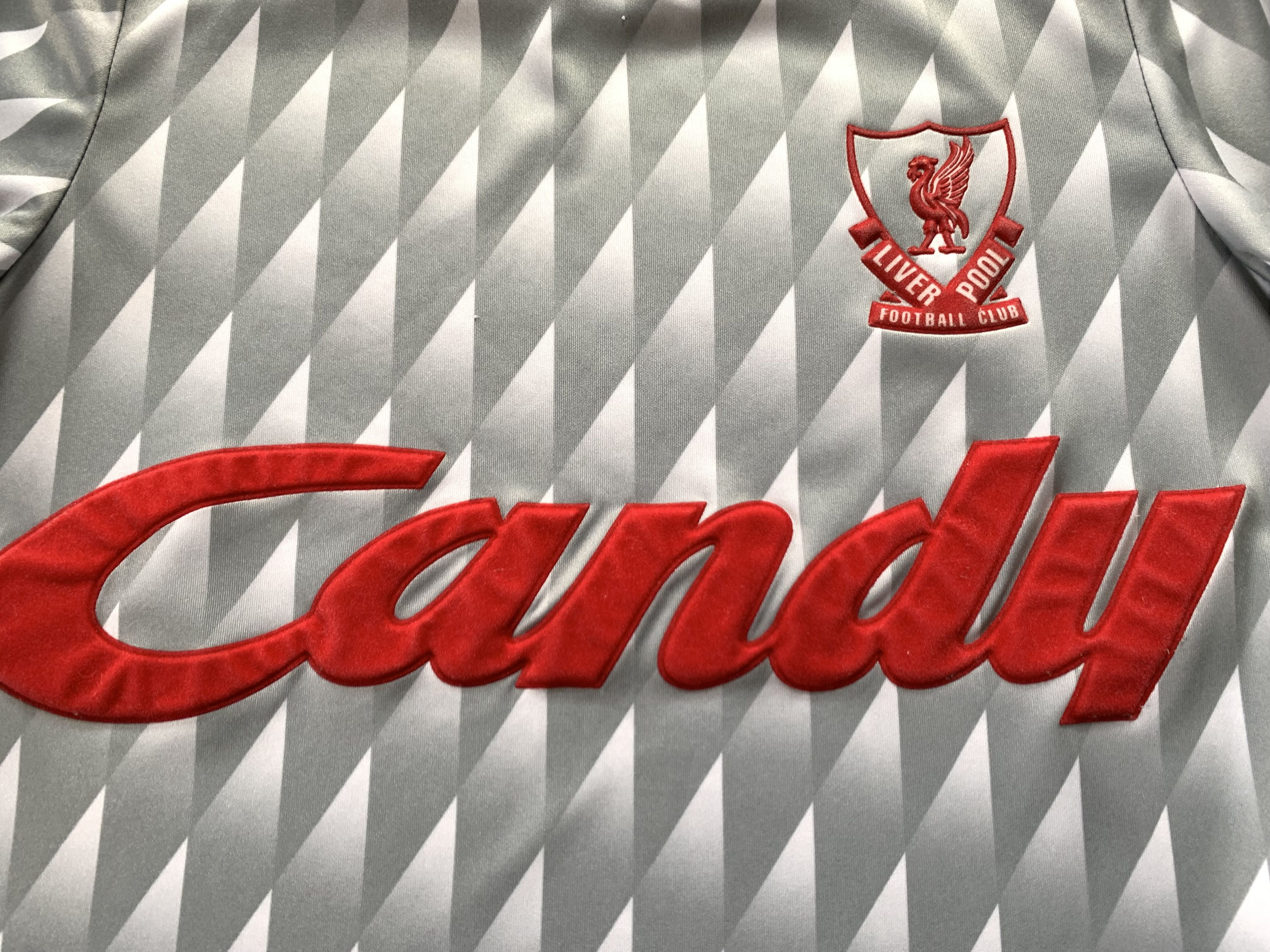 Vintage Liverpool FC Training Gray Printed T-shirt Size US XS / EU 42 / 0 - 5 Thumbnail