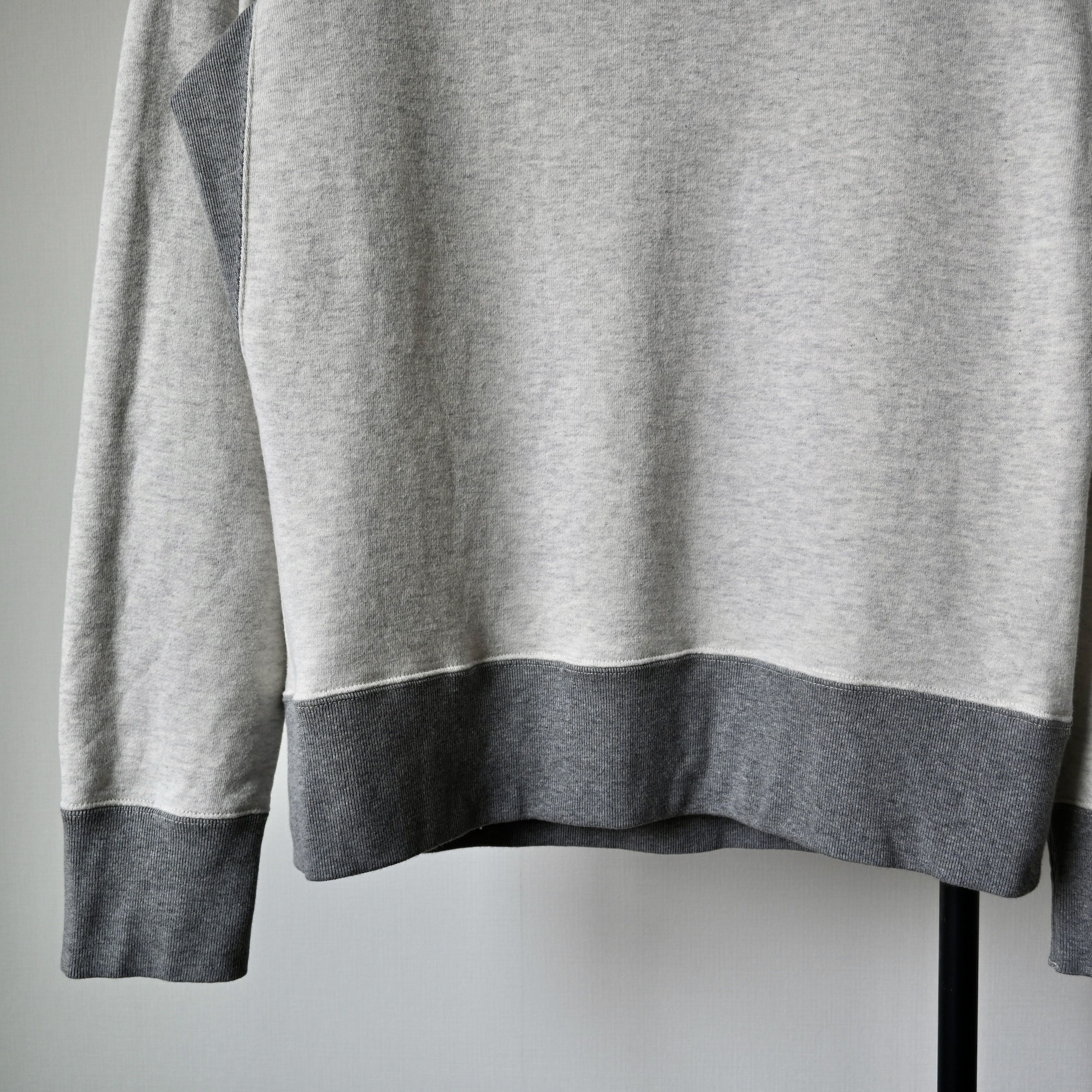 Beams Plus × Loopwheeler Loopwheeler for BEAMS Plus two-tone crewneck sweatshirt Size US L / EU 52-54 / 3 - 6 Thumbnail