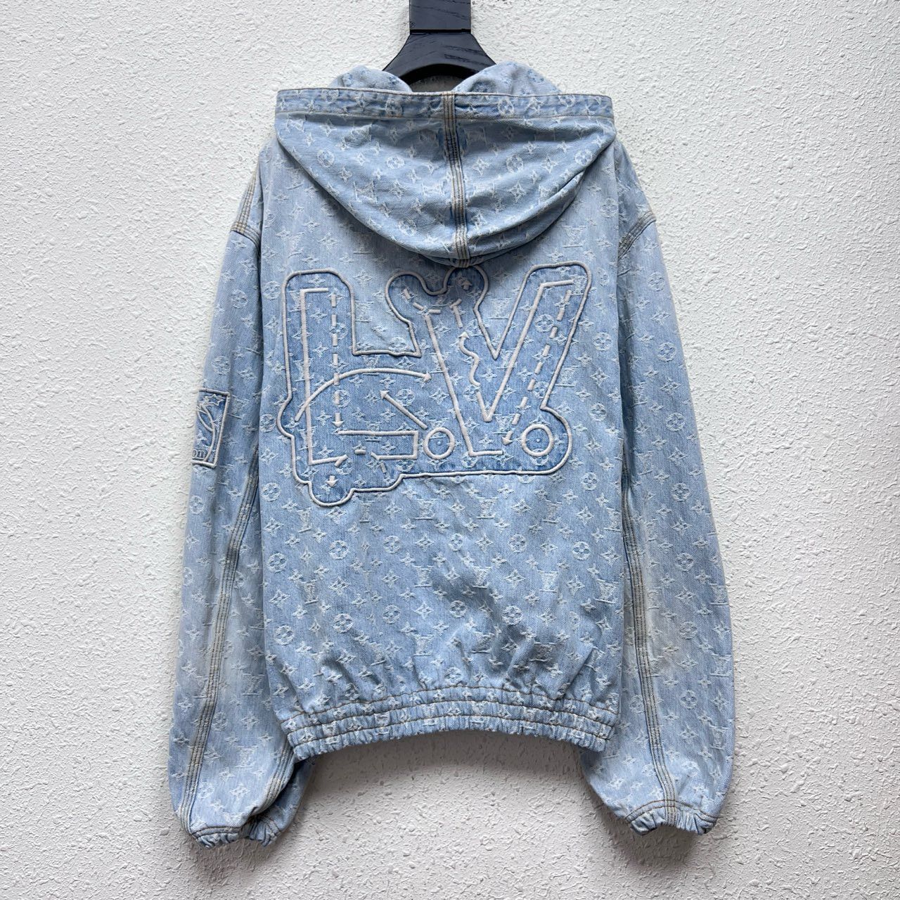 Louis Vuitton LOUIS VUITTON LV NBA co-branded presbyopic Jean jacket with Size US L / EU 52-54 / 3 - 2 Thumbnail