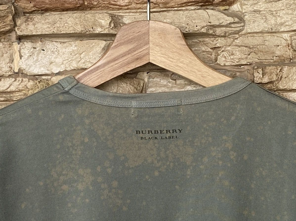 Burberry 🔥 Rare Faded Distressed Burberry Black Label Tee Tshirt Size US M / EU 48-50 / 2 - 8 Thumbnail