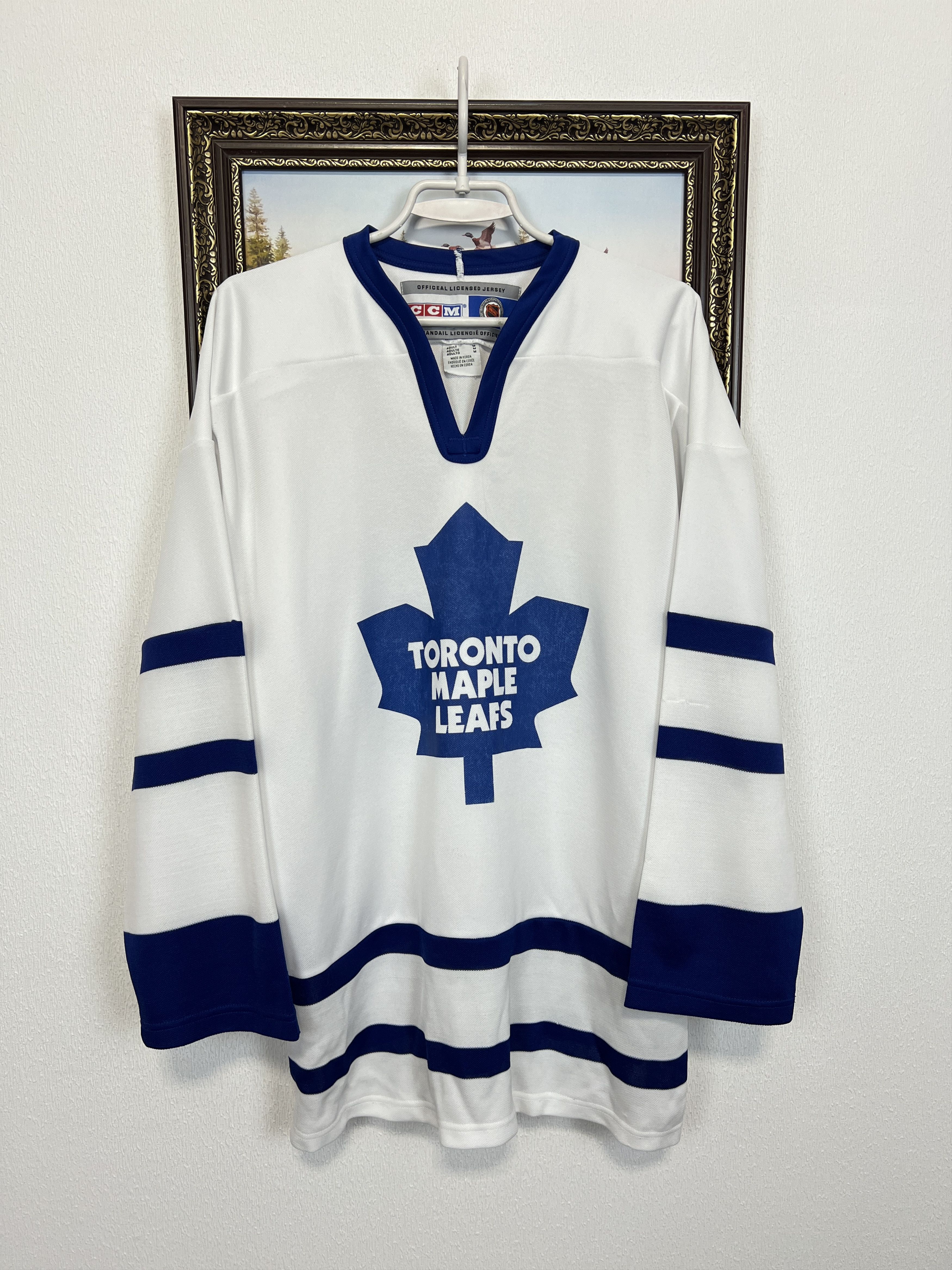 Ccm Vintage Toronto Maple Leafs Canada Ice Hockey Jersey Trikot Size US M / EU 48-50 / 2 - 1 Thumbnail