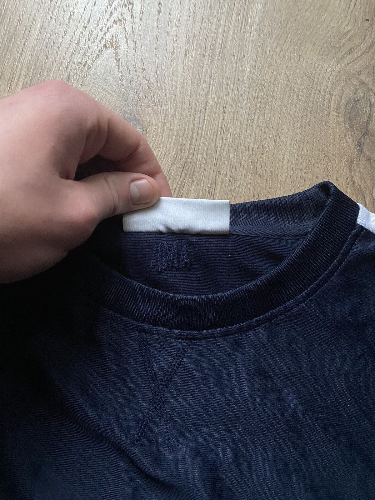 AMI AMI ALEXANDRE MATTIUSSI SWEATSHIRT MINI LOGO Size US XL / EU 56 / 4 - 4 Thumbnail