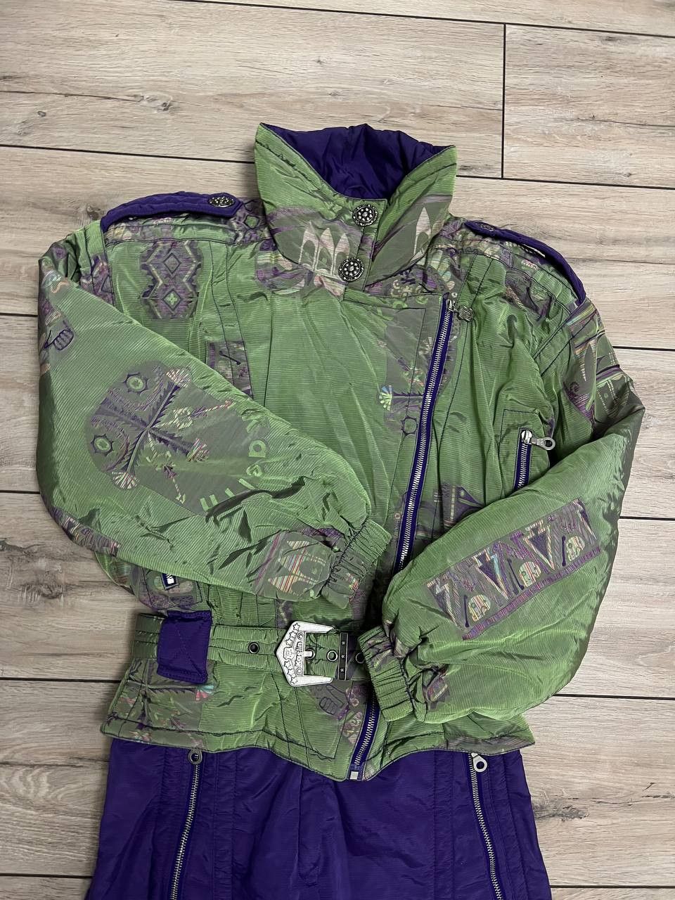 Other Kaelin Vintage One Piece Suit Ski Insulated EUR 40 US 10 Size M / US 6-8 / IT 42-44 - 15 Thumbnail