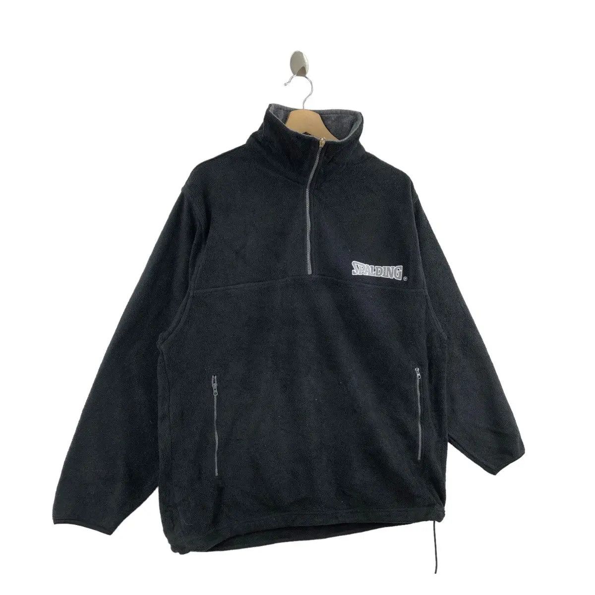 Spalding Vintage SPALDING TENNIS BASKETBALL Outdoor Fleece Jacket Size US M / EU 48-50 / 2 - 8 Thumbnail