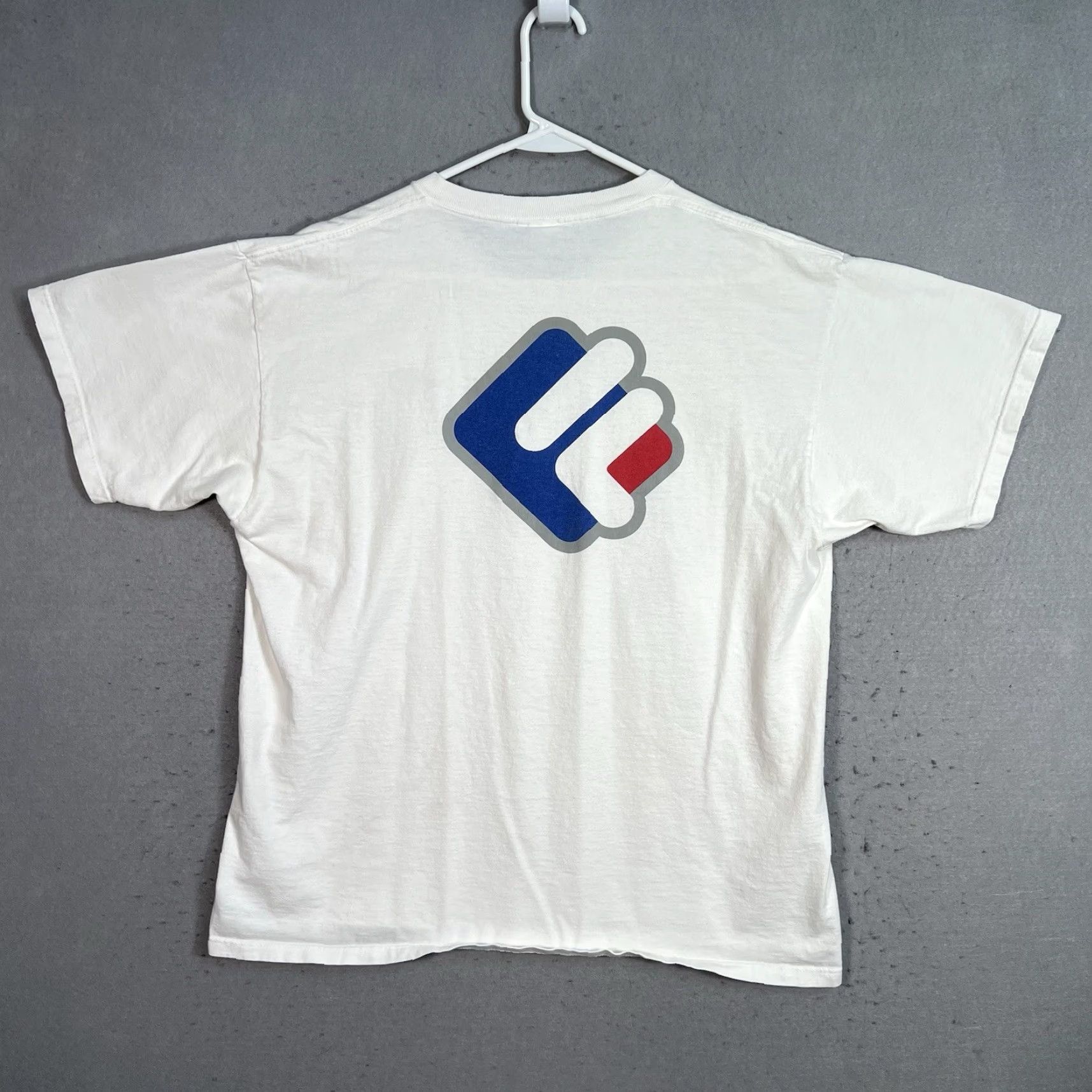 Fila VINTAGE Fila Classic Logo T-Shirt Adult Large White 90s Mens Size US L / EU 52-54 / 3 - 2 Thumbnail