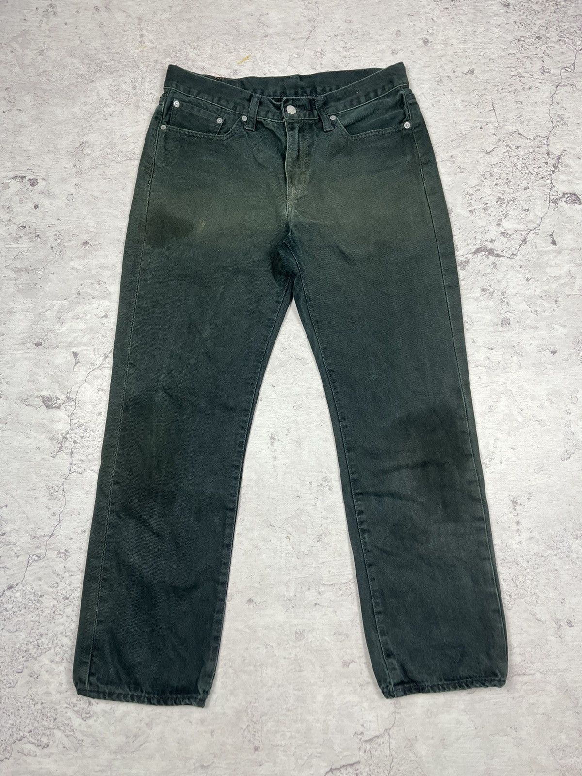 Distressed Denim × Japanese Brand × Vintage Japanese Midas 9