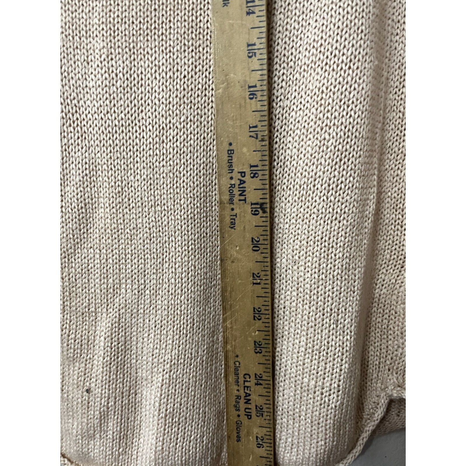 H&M H&M Women’s Long Sleeve Sweater Small Pink V-Neck Cotton Knit Cable Pullover #Sweater#V-Neck Size S / US 4 / IT 40 - 4 Thumbnail
