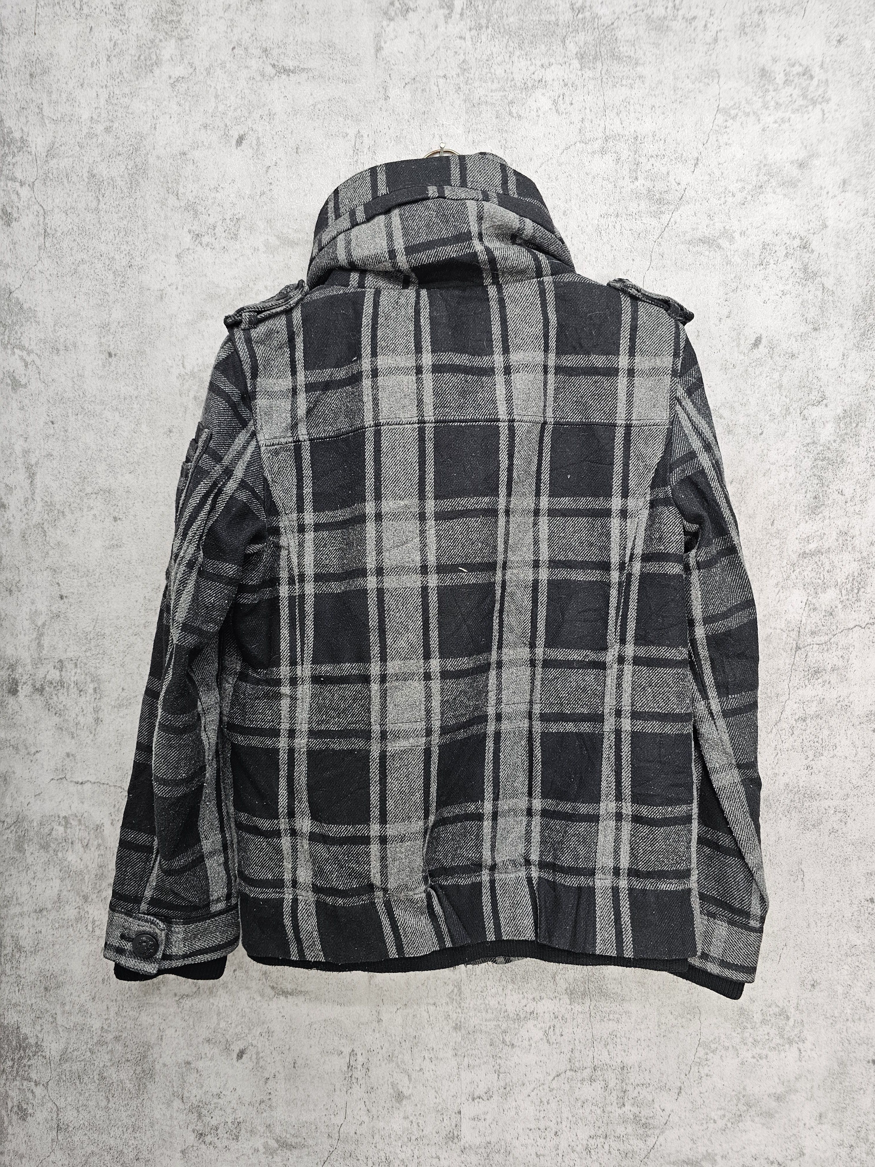 If Six Was Nine Japanese Brand SUGGESTION Plaid Checked Punk Jacket J0093 Size US M / EU 48-50 / 2 - 2 Thumbnail