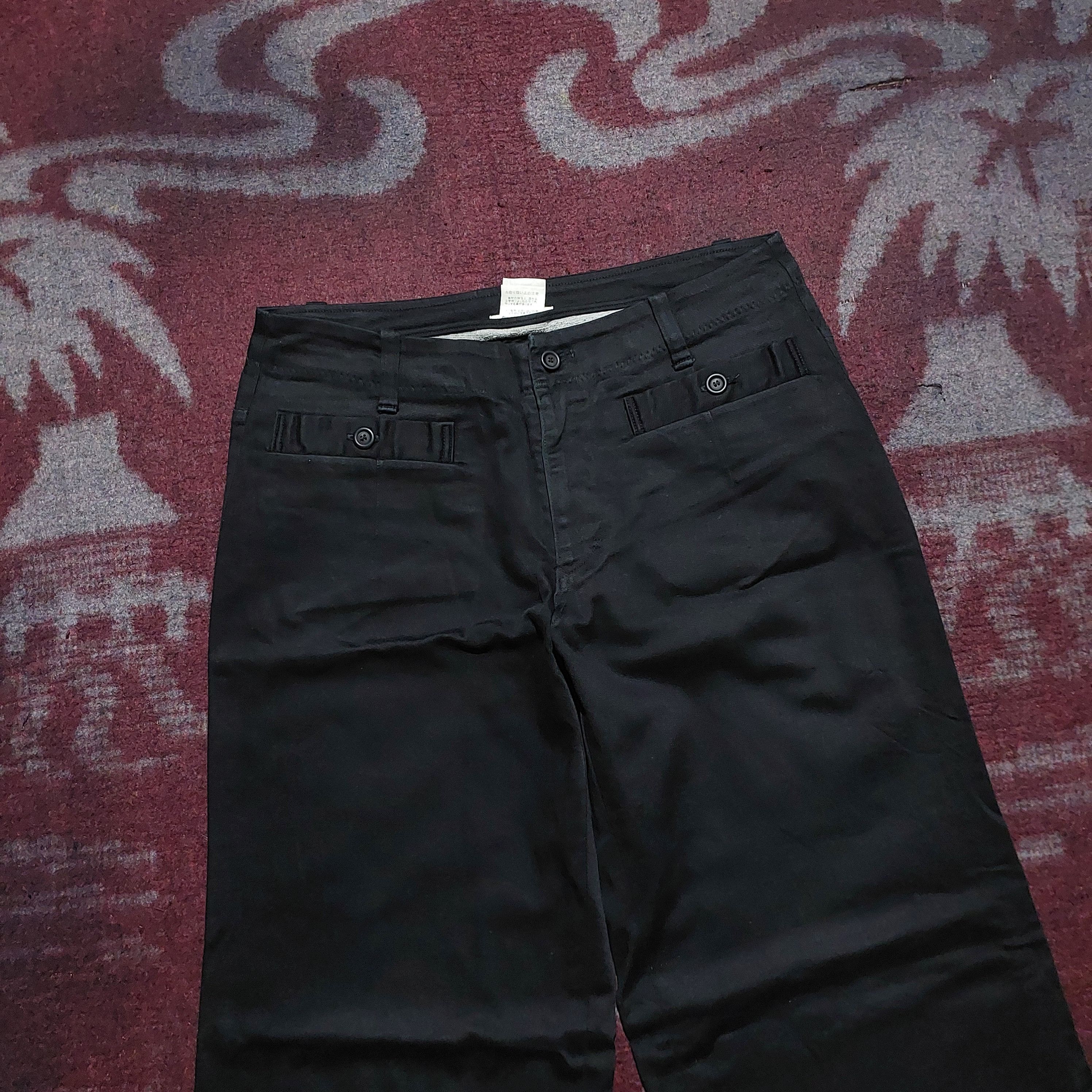 Issey Miyake Issey miyake Plantation black wide pants Size US 30 / EU 46 - 2 Thumbnail