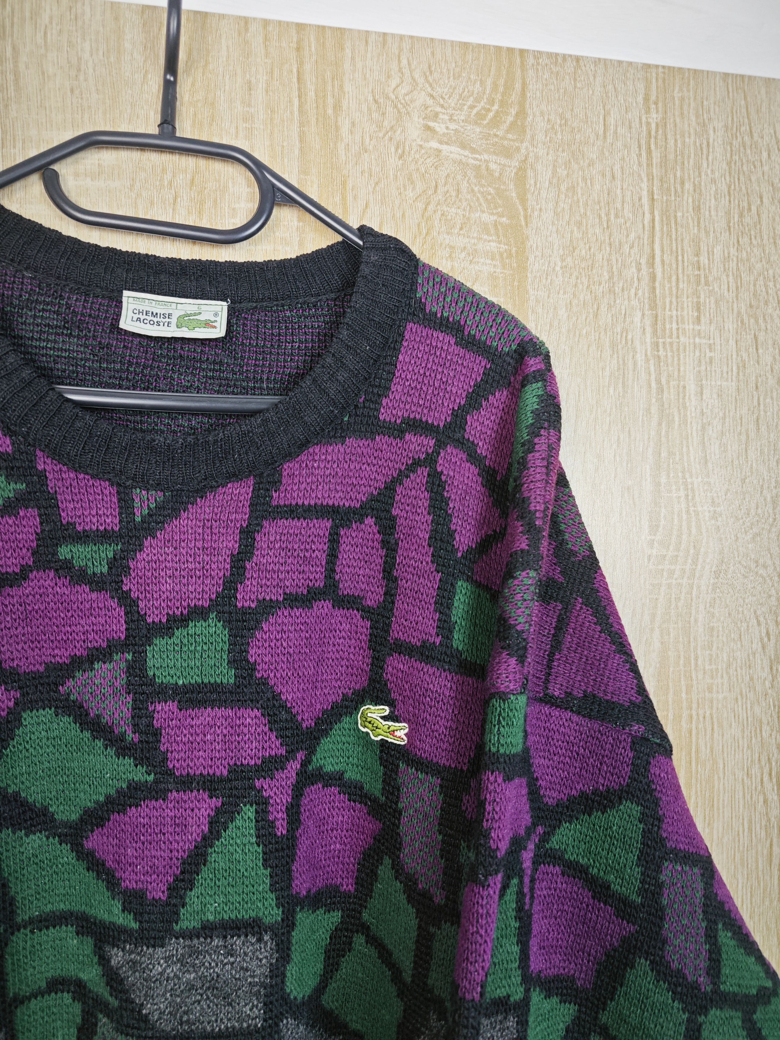 Lacoste Lacoste vintage sweater Size US L / EU 52-54 / 3 - 4 Thumbnail