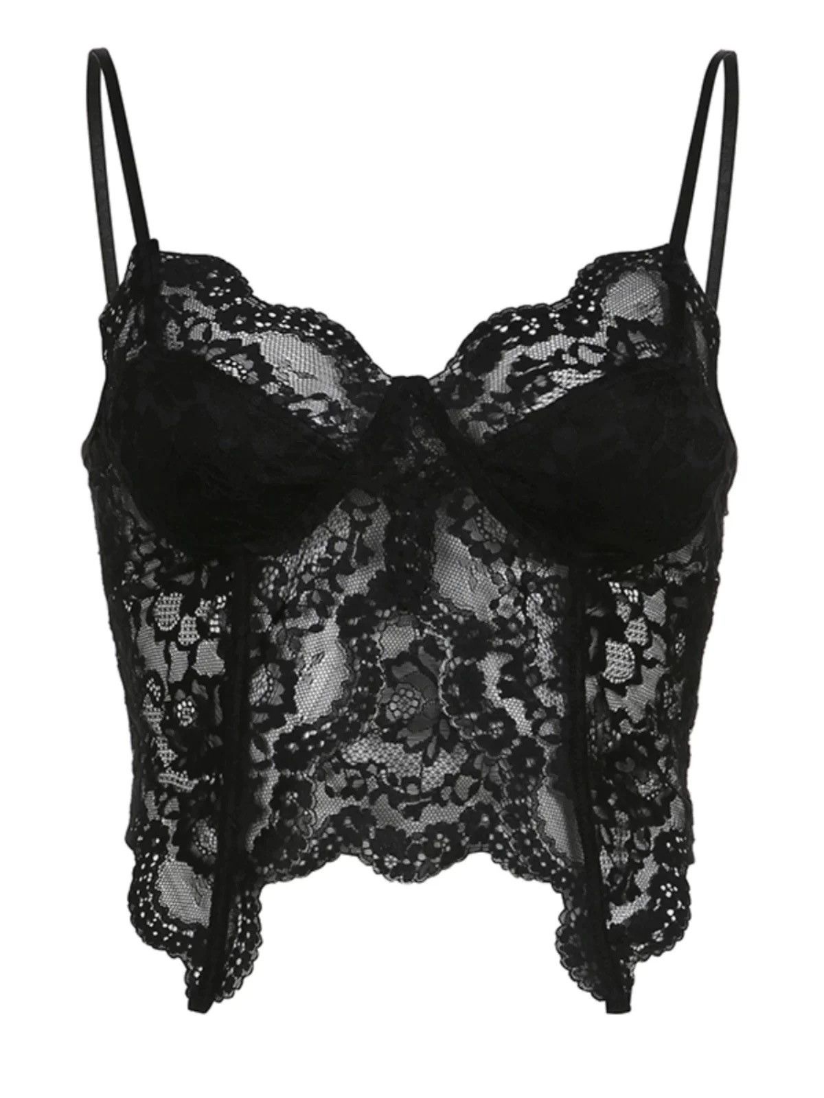 Other Y2K Lace Butterfly Corset Top Size M / US 6-8 / IT 42-44 - 9 Thumbnail