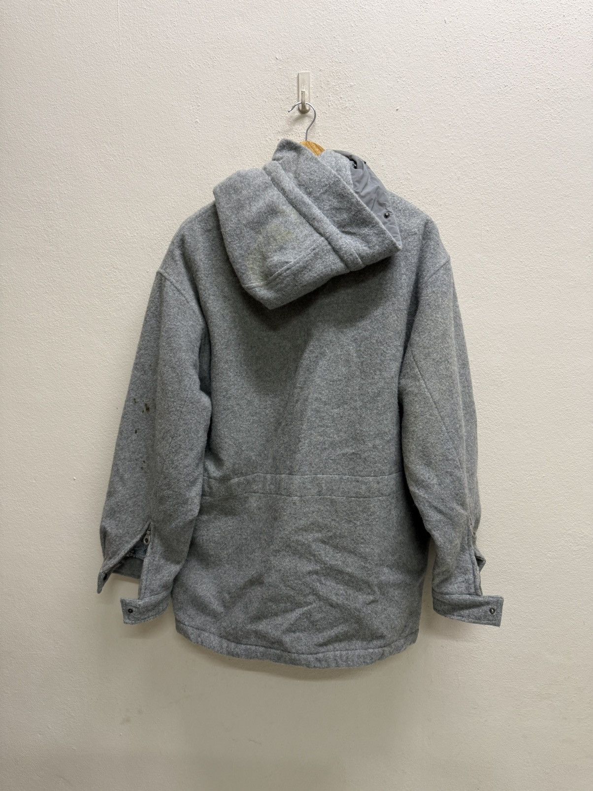 Iceberg Vintage 90s Iceberg Tunes Riri Opti Zipper Wool Jacket Hodie Size US XL / EU 56 / 4 - 24 Thumbnail