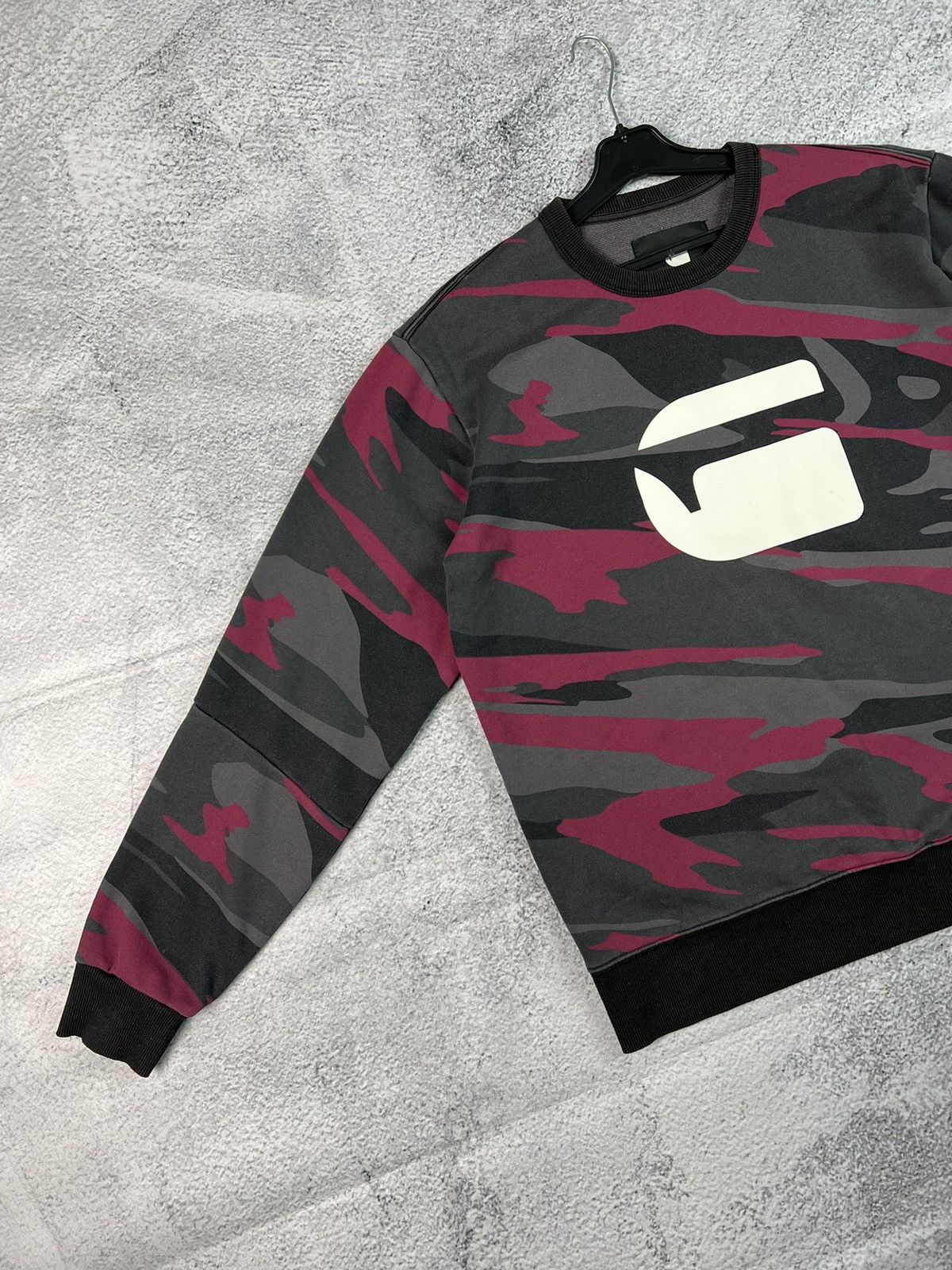 Designer × G-Star G star Raw camouflage sweatshirt big logo Size US M / EU 48-50 / 2 - 4 Thumbnail