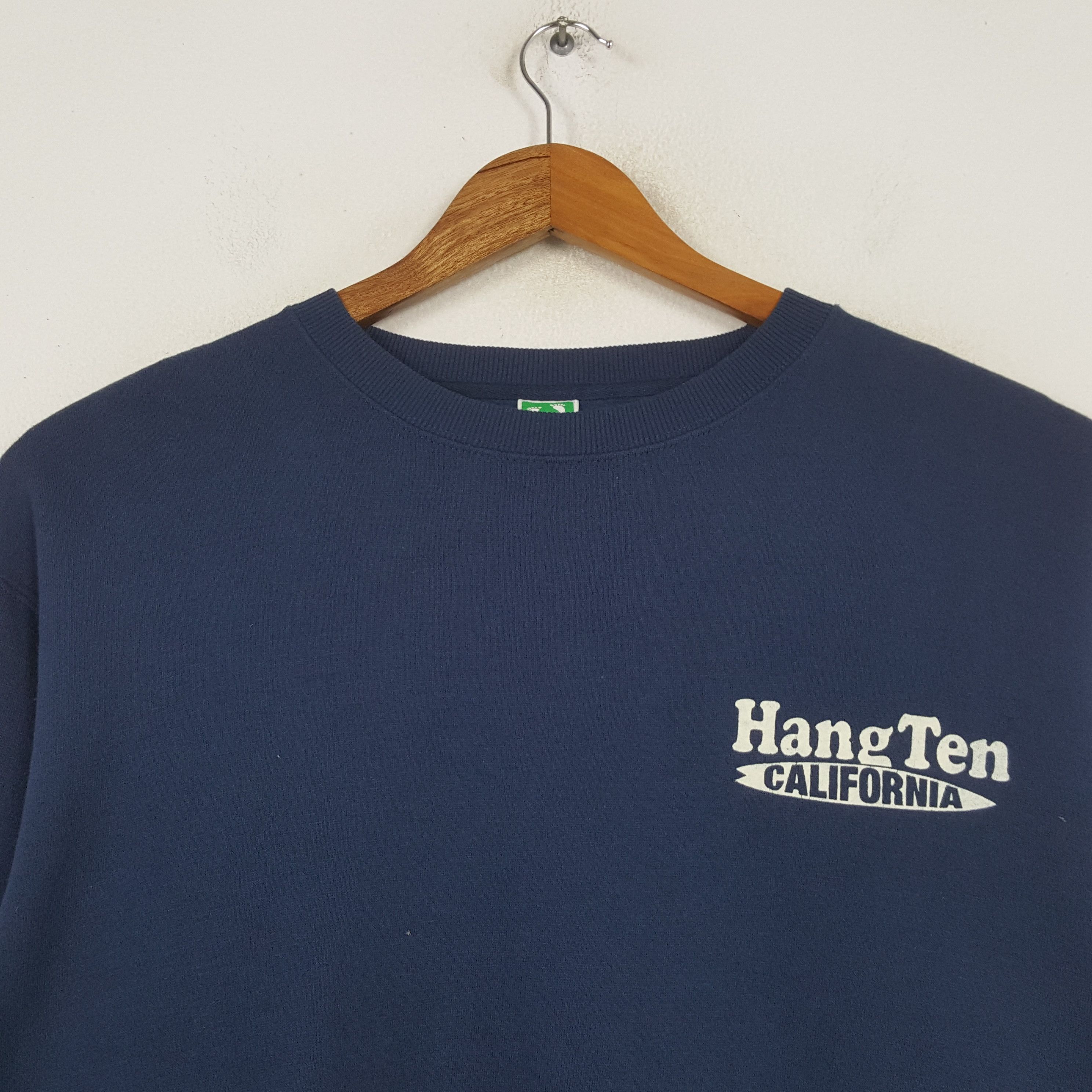 Designer × Hang Ten × Vintage Vintage HANG TEN CALIFORNIA Surfing Style Sweatshirt C296N6 Size US XL / EU 56 / 4 - 4 Thumbnail