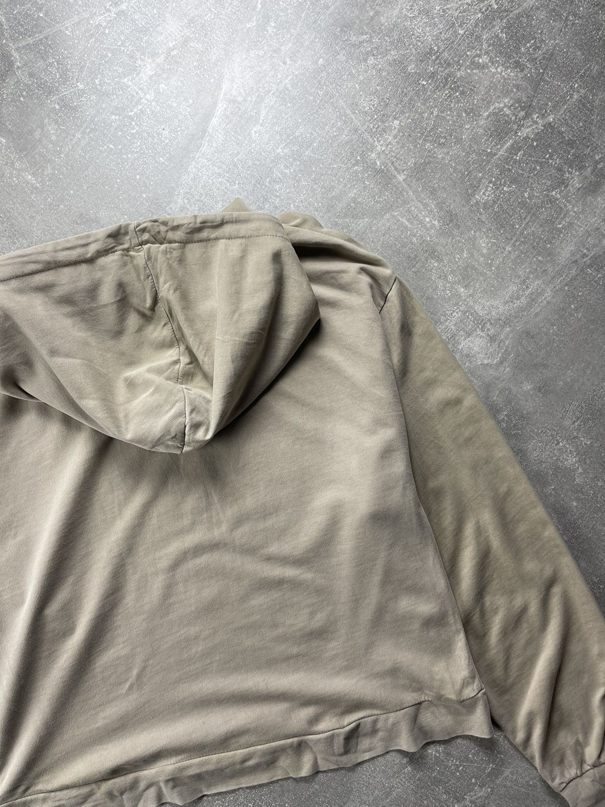 Other Stüssy Authentic Hooded Sweatshirt Minimal Logo Hoodie Taupe Size L / US 10 / IT 46 - 9 Thumbnail