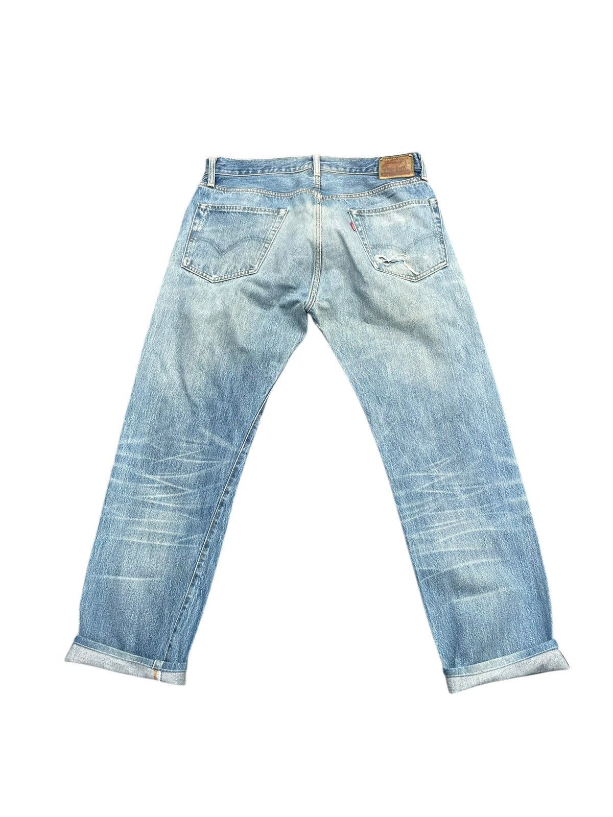 Levi's Vintage 90’s Levi’s Lot 501Z E Selvedge Distresed Size US 34 / EU 50 - 7 Thumbnail