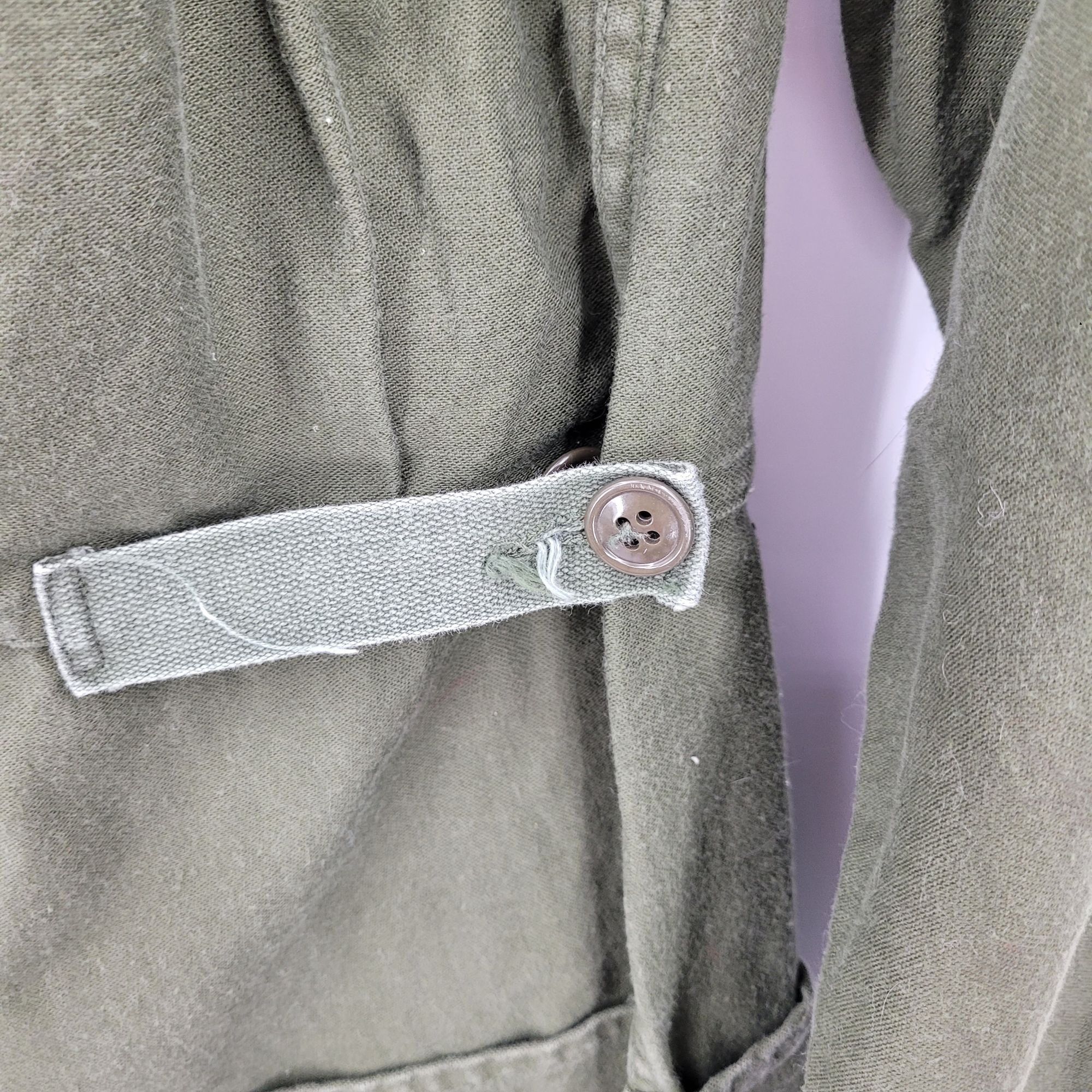 Vintage Vintage US Army OG-107 Cotton Sateen Coveralls M Army Green Size US 36 / EU 52 - 9 Thumbnail
