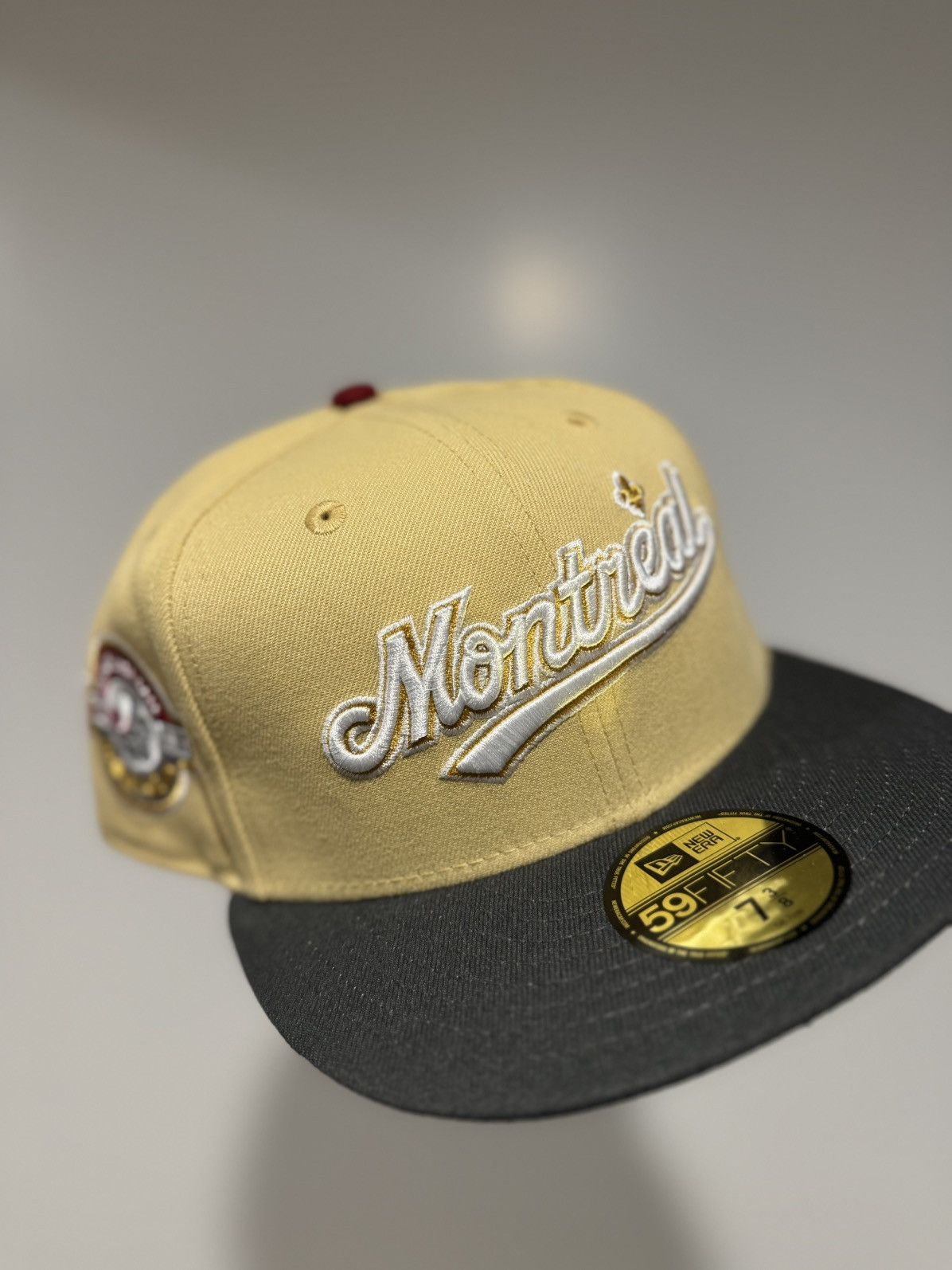 Hat Club × MLB × New Era Topperzstore USA Exclusive Montreal Expos Vegas Gold 7 3/8 Size ONE SIZE - 1 Thumbnail