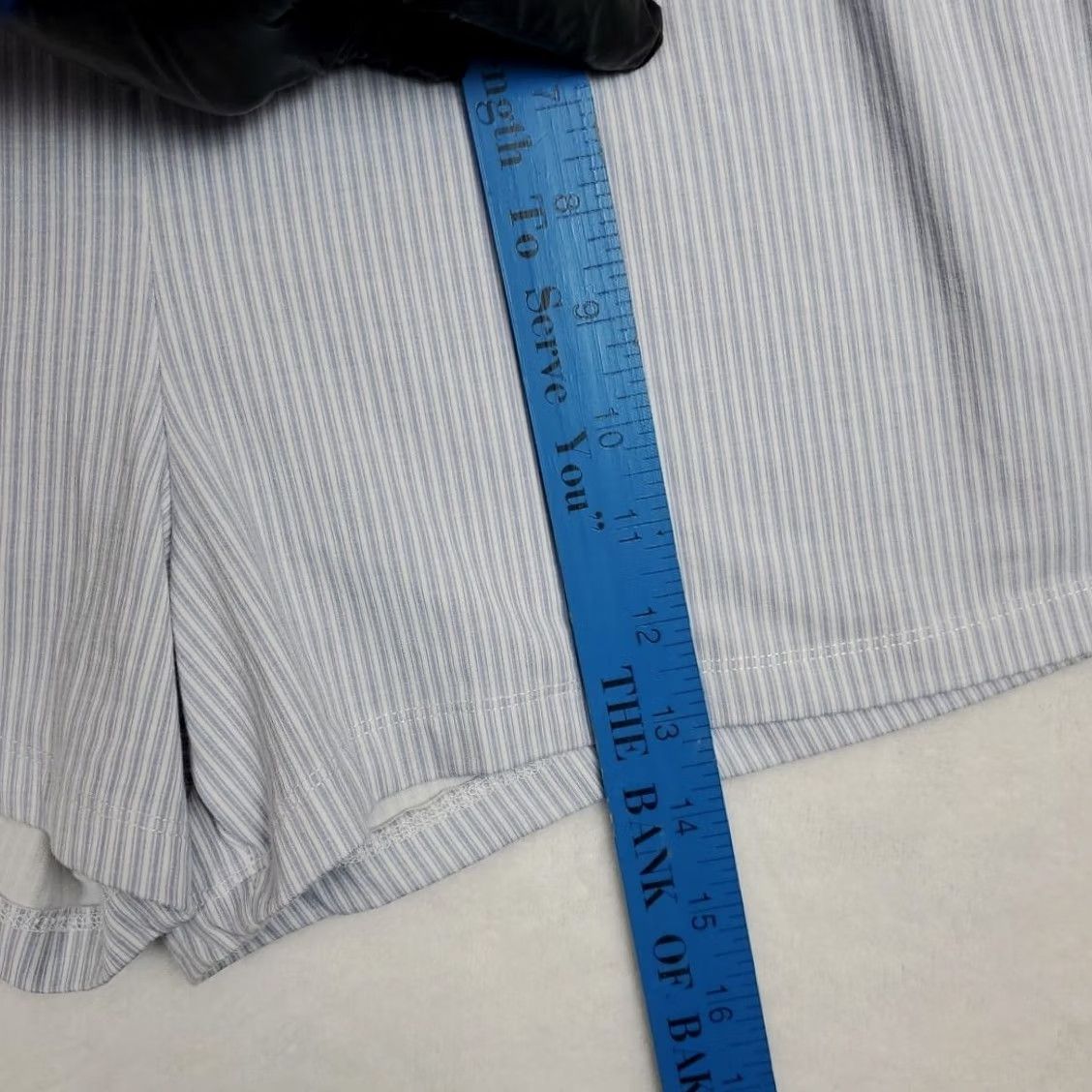 Vintage Como Sleep Shorts Blue Striped Modal Blend Bow Womens M Pajama Intimates Size 32" / US 10 / IT 46 - 6 Thumbnail