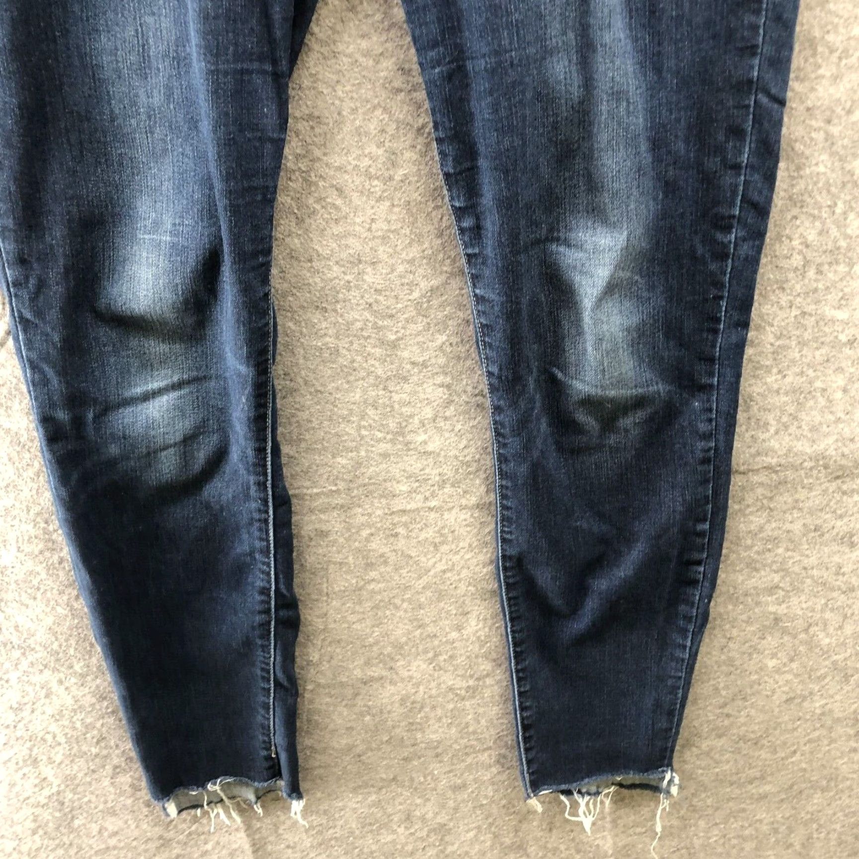 Lucky Brand Lucky Brand Women's Blue Low Rise Skinny Jeans, Size 6, Cotton Blend, Stretch Size 28" / US 6 / IT 42 - 4 Thumbnail