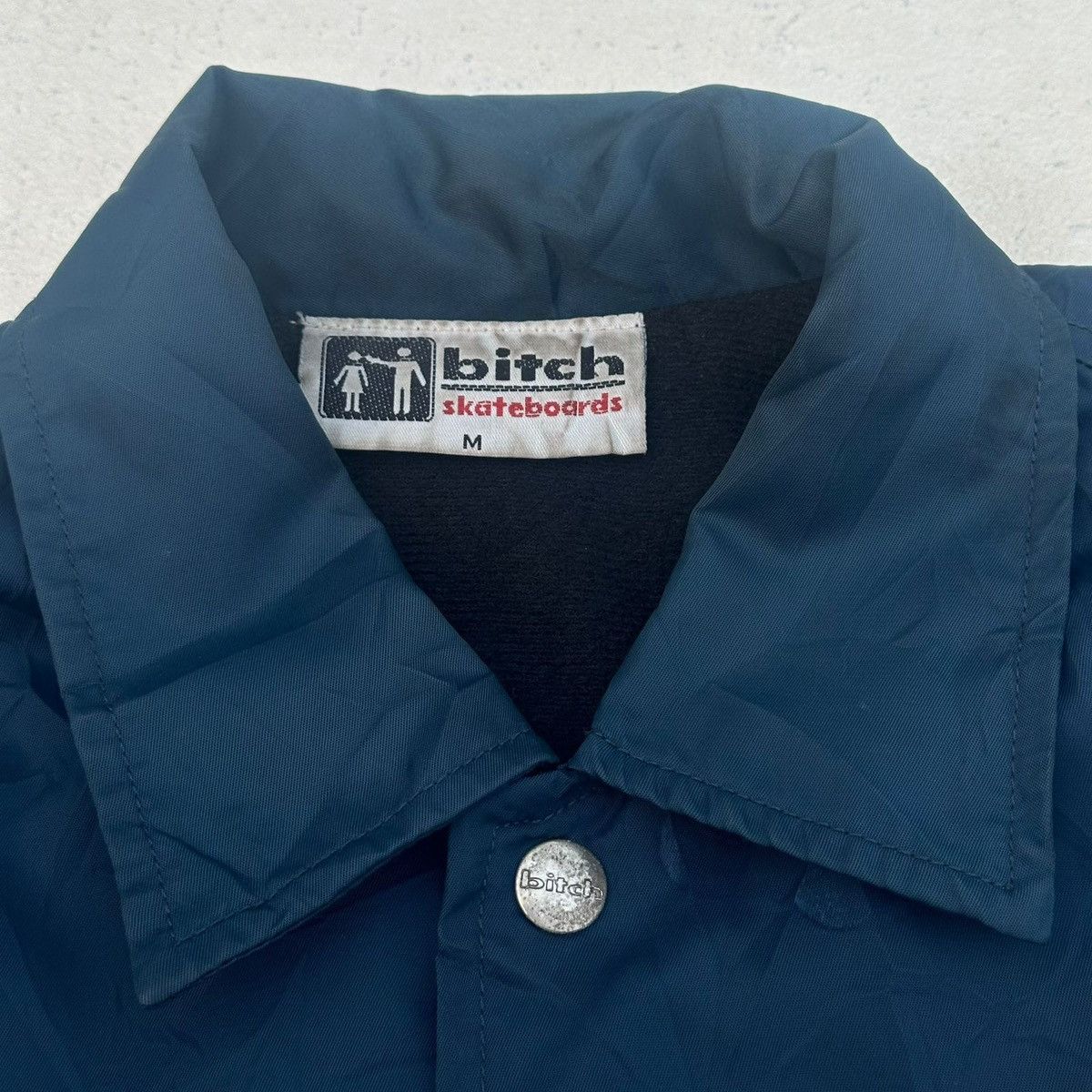 Japanese Brand × Vintage Vintage ⚡️ 90s Bitch Skateboard Coach Jacket Size US M / EU 48-50 / 2 - 5 Thumbnail