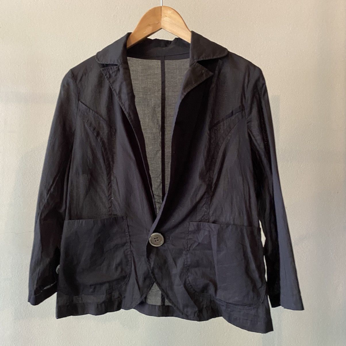 Sunao Kuwahara Sunao Kuwahara Soft Black Blazer Size M / US 6-8 / IT 42-44 - 16 Thumbnail