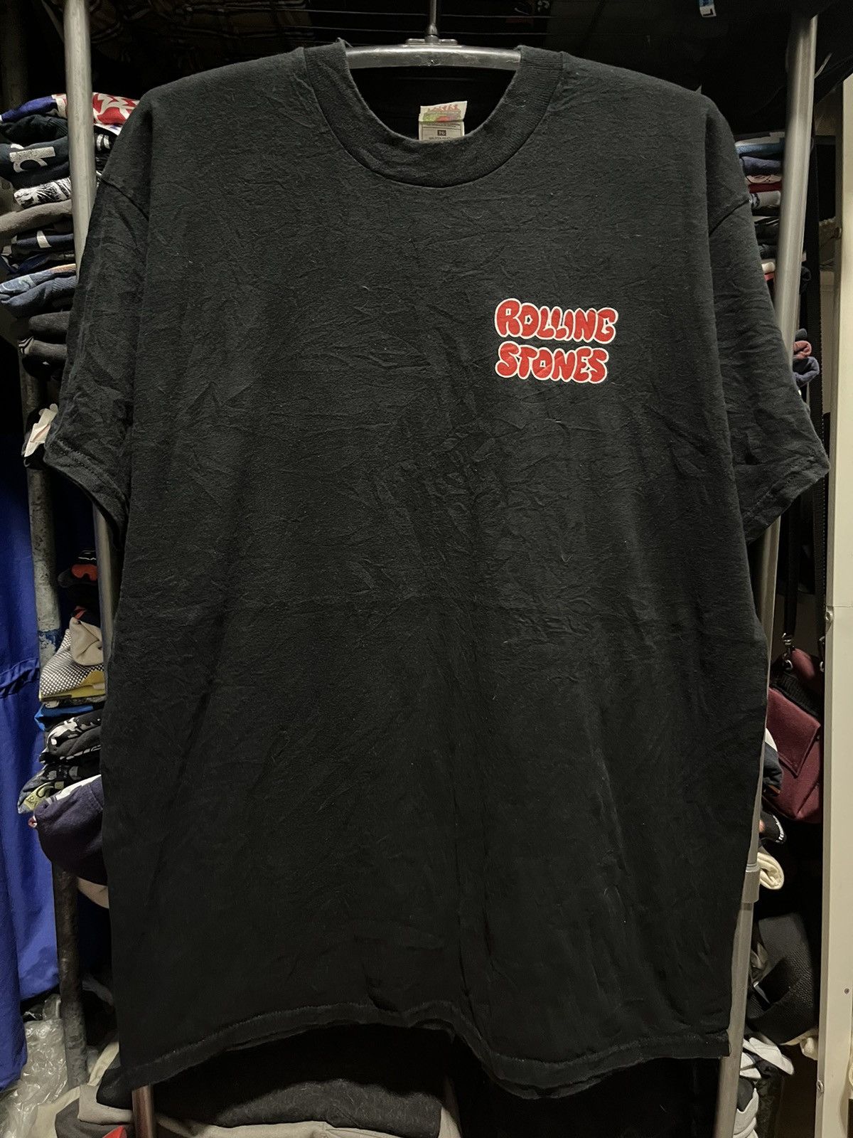 Vintage Rolling Stones Music Chicagoland’s Superstore Promo Tee 90s Size US XL / EU 56 / 4 - 2 Thumbnail