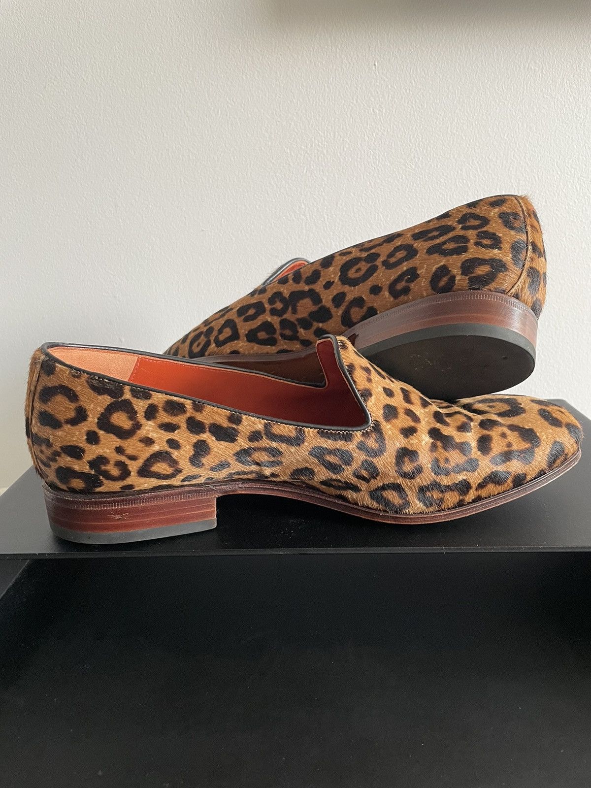 Carmina Carmina Slippers 1663 HILLS | leopard pony calf loafers Size US 7.5 / IT 37.5 - 6 Thumbnail