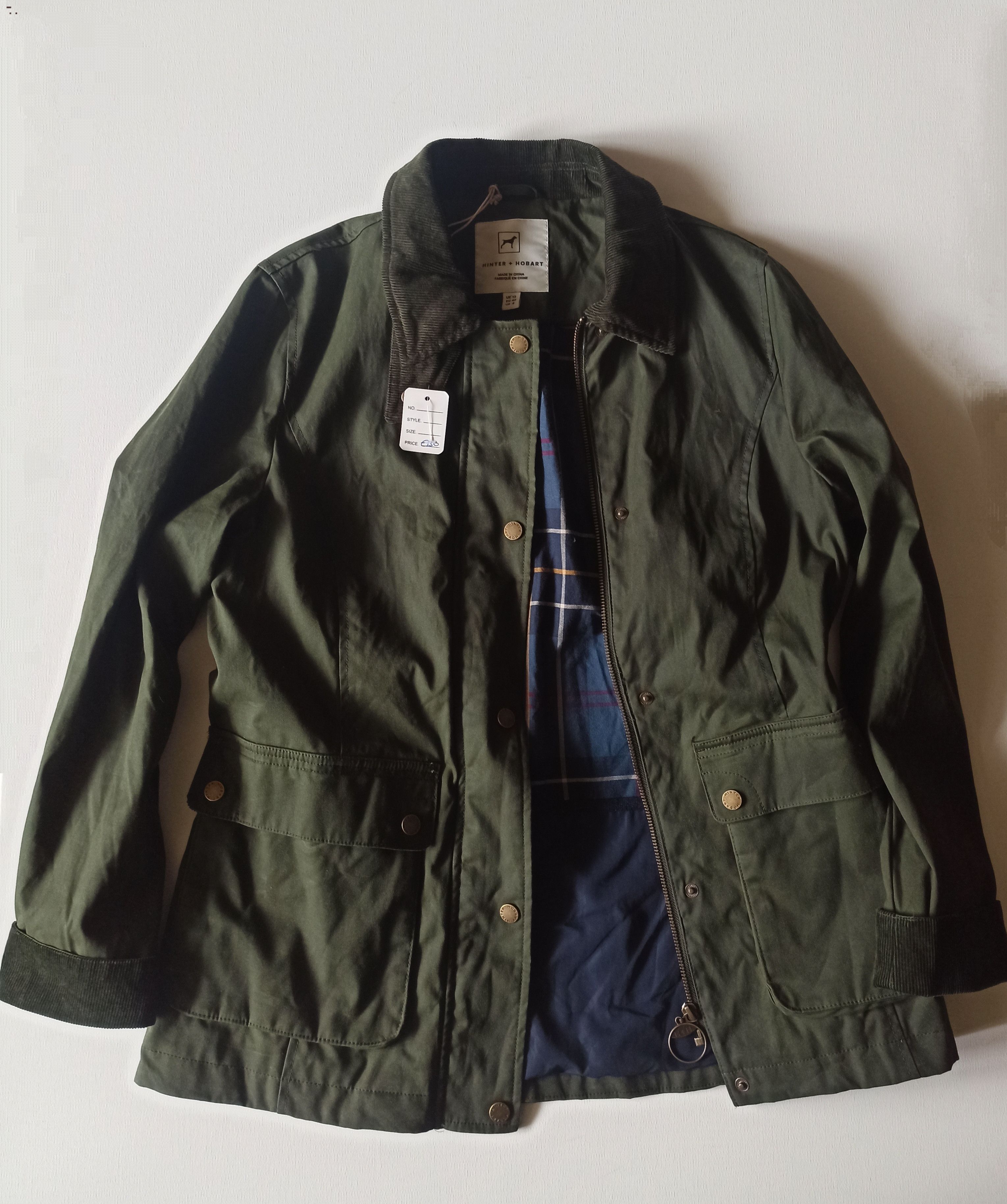 Vintage Waxed jacket for fishing or hunting, size M Size US M / EU 48-50 / 2 - 1 Thumbnail