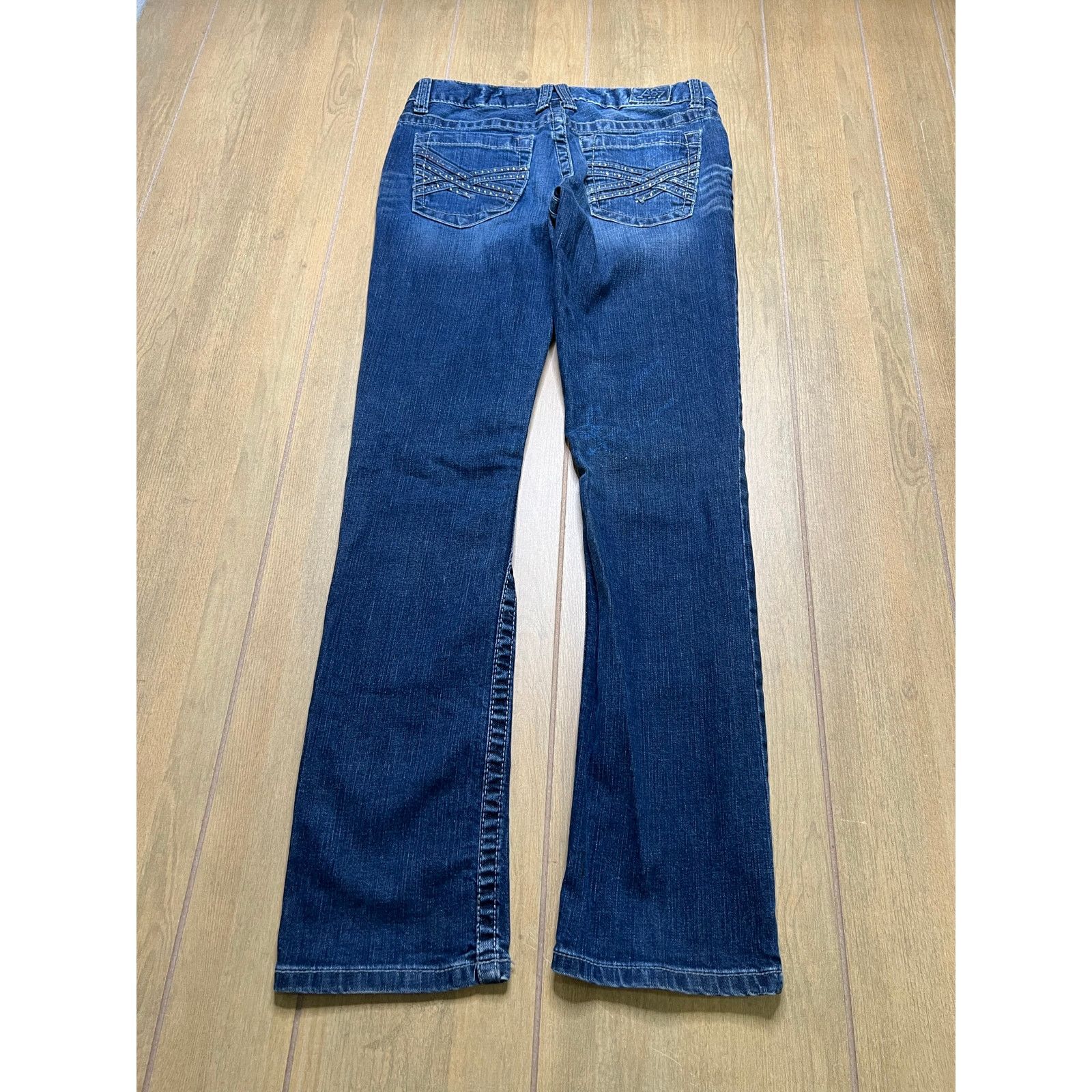Aeropostale Y2K Aeropostale Bayla Skinny Denim Sz 7/8 Reg Low Rise Size 30" / US 8 / IT 44 - 6 Thumbnail