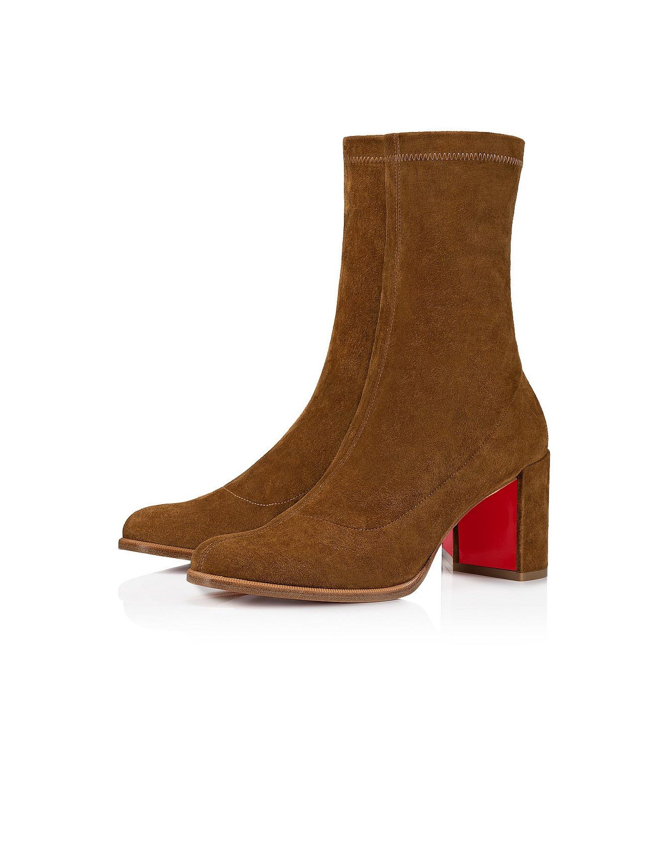Christian Louboutin o1s1wg110425 Stretchadoxa 70 Veau in Brown Size US 6.5 / IT 36.5 - 1 Thumbnail