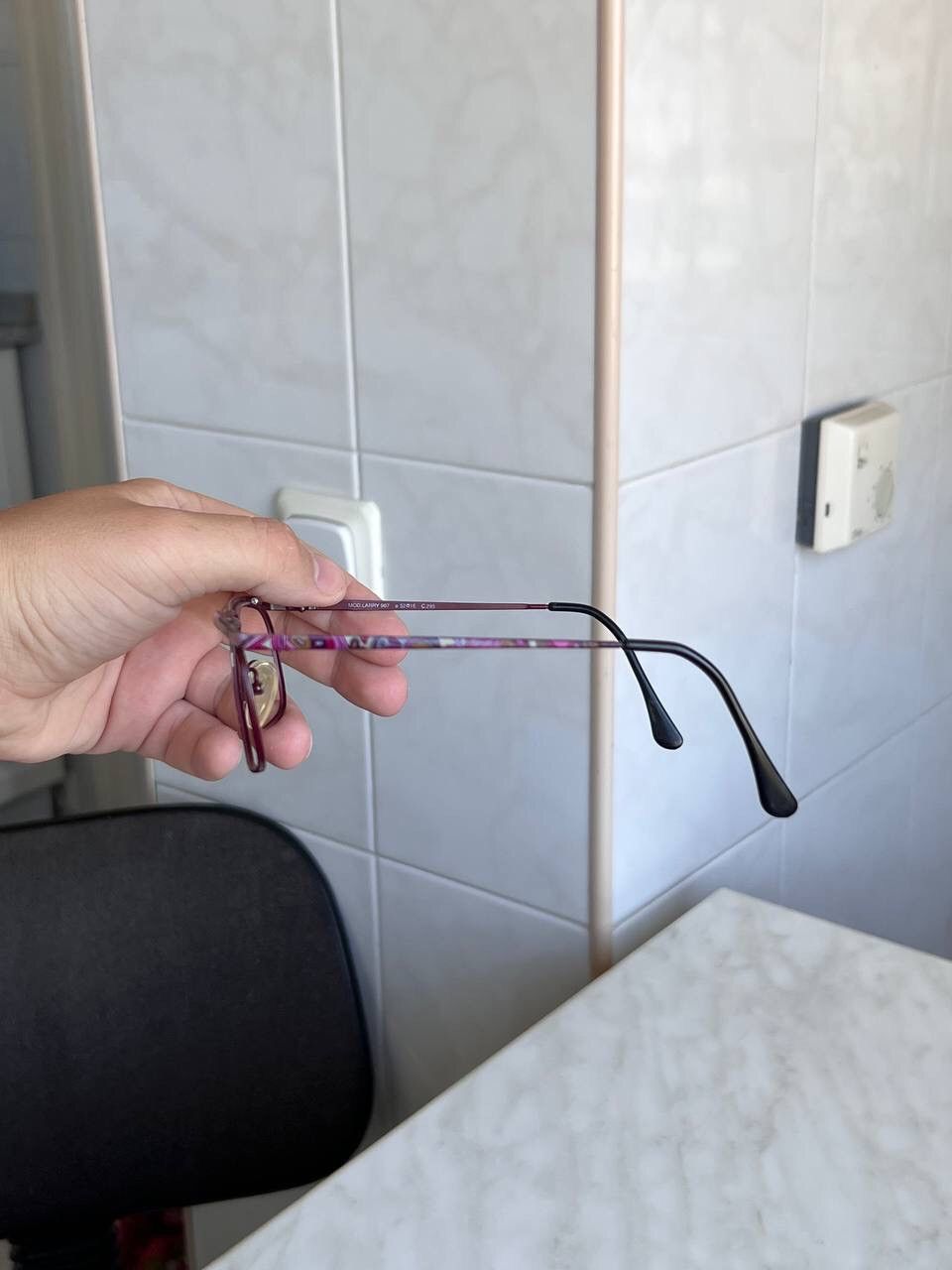 Designer Scandinavian Frame Skaga 00s Eyeglasses Eyewear Purple Y2K Size ONE SIZE - 7 Thumbnail