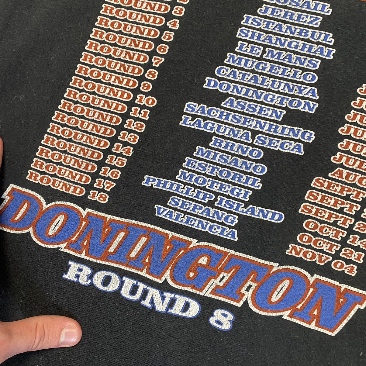 NASCAR Vintage Donington British World championship 2007 racing te Size US M / EU 48-50 / 2 - 18 Thumbnail