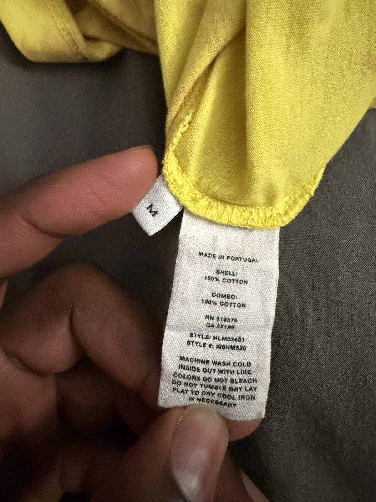 Helmut Lang Helmut Lang yellow camel tie dye Size US M / EU 48-50 / 2 - 5 Thumbnail