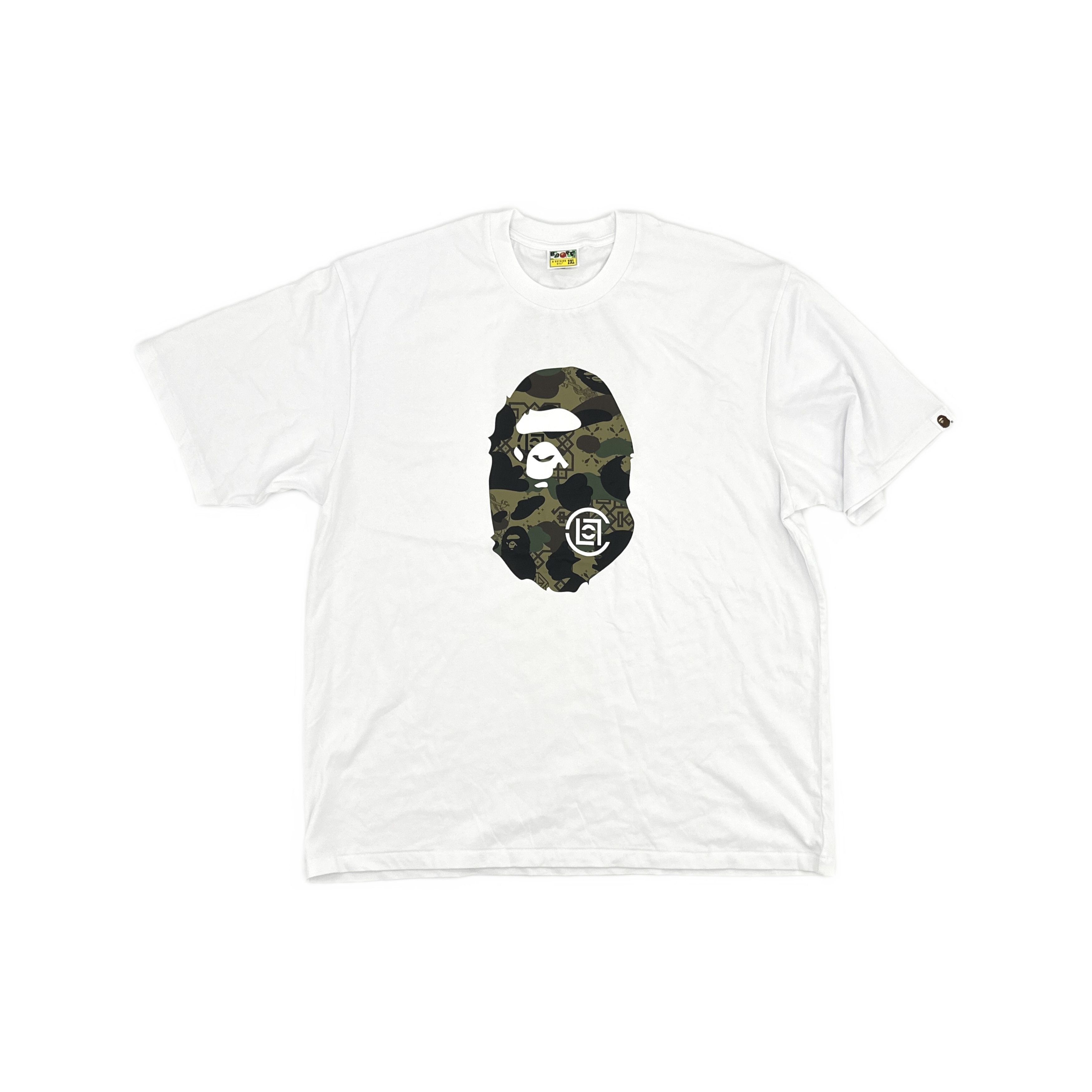 Bape A Bathing Ape x CLOT Camo Ape Head T-Shirt Size 2XL Size US XXL / EU 58 / 5 - 1 Thumbnail