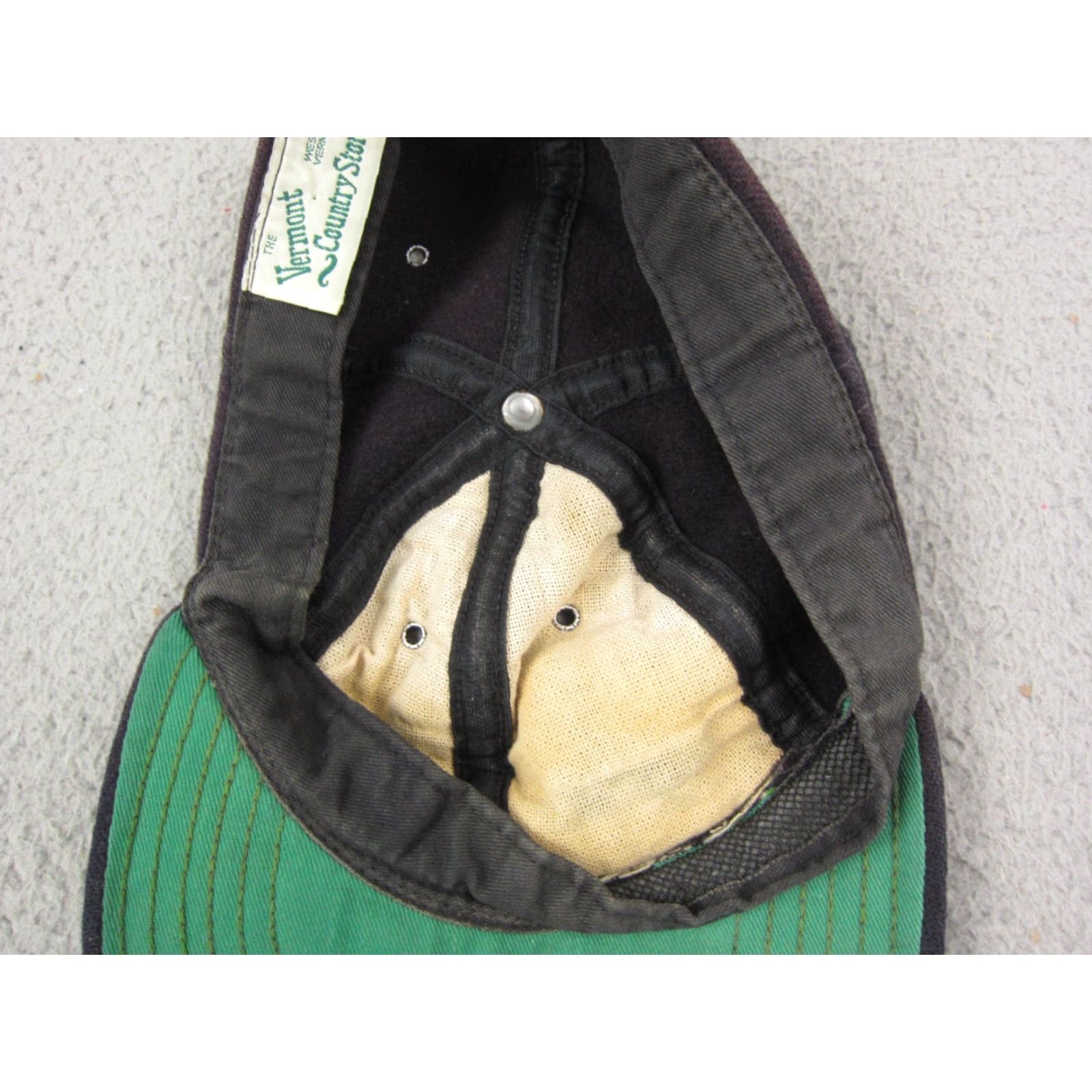Vintage Vermont Country Store Hat Mens One Size OS Blue Baseball Cap 90s Vintage Outdoor Wool Canvas Size ONE SIZE - 7 Thumbnail