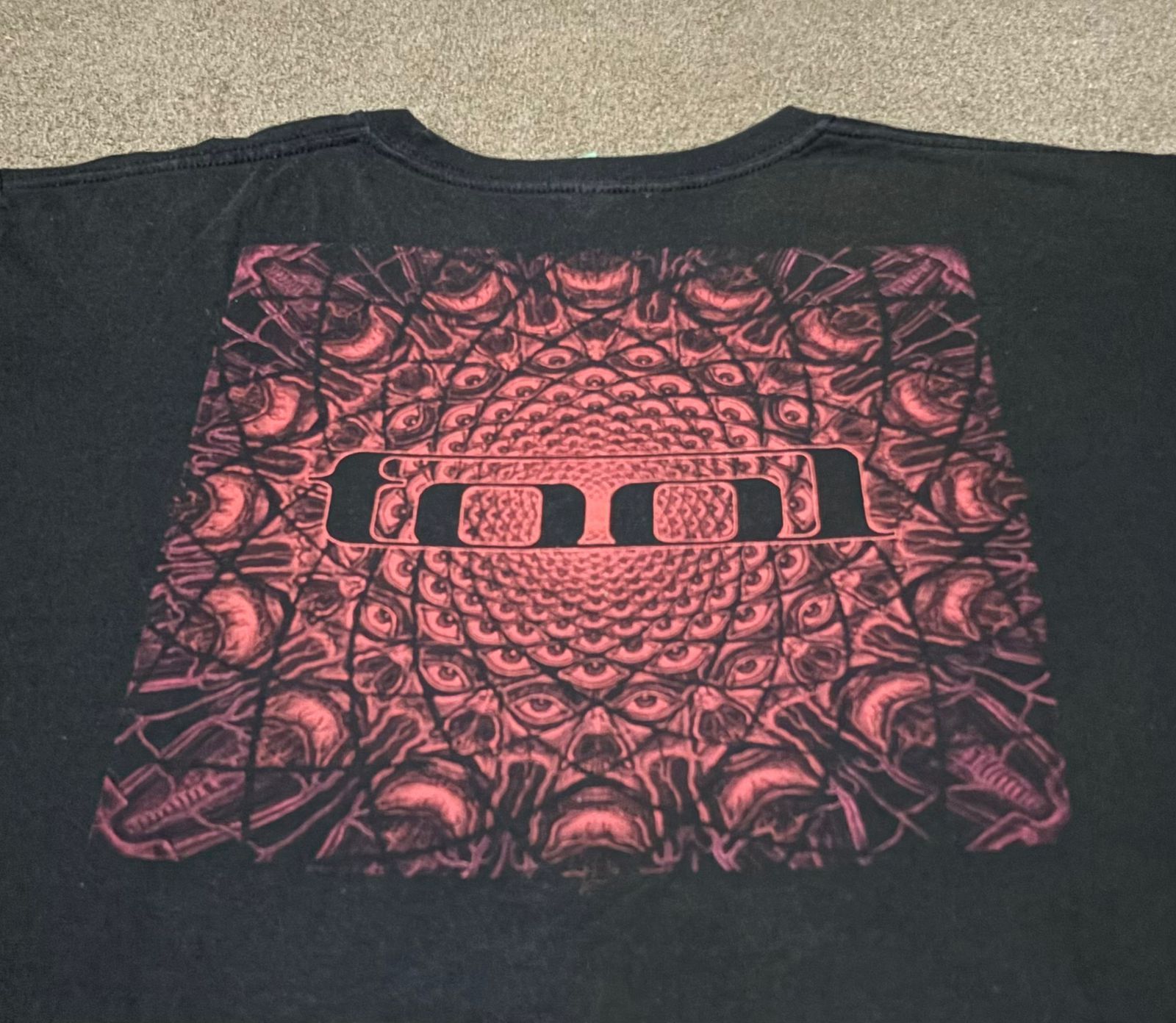 Vintage Vtg Y2k TOOL 10000 Days Shirt NIN marilyn manson slipknot Size US L / EU 52-54 / 3 - 5 Thumbnail
