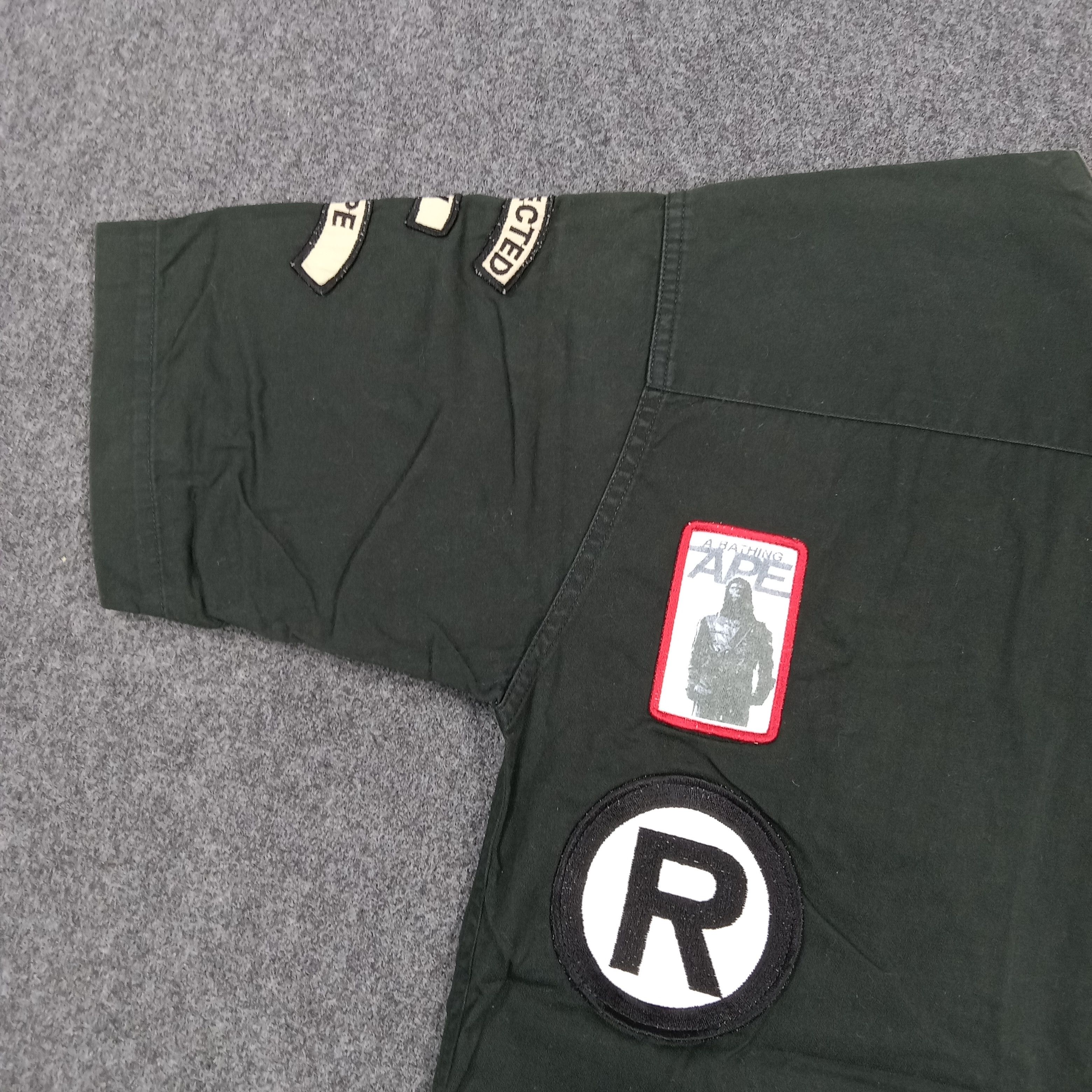 Bape Rare 90's BAPE Japanese Button Up Work Shirt C285N28 Size US M / EU 48-50 / 2 - 6 Thumbnail
