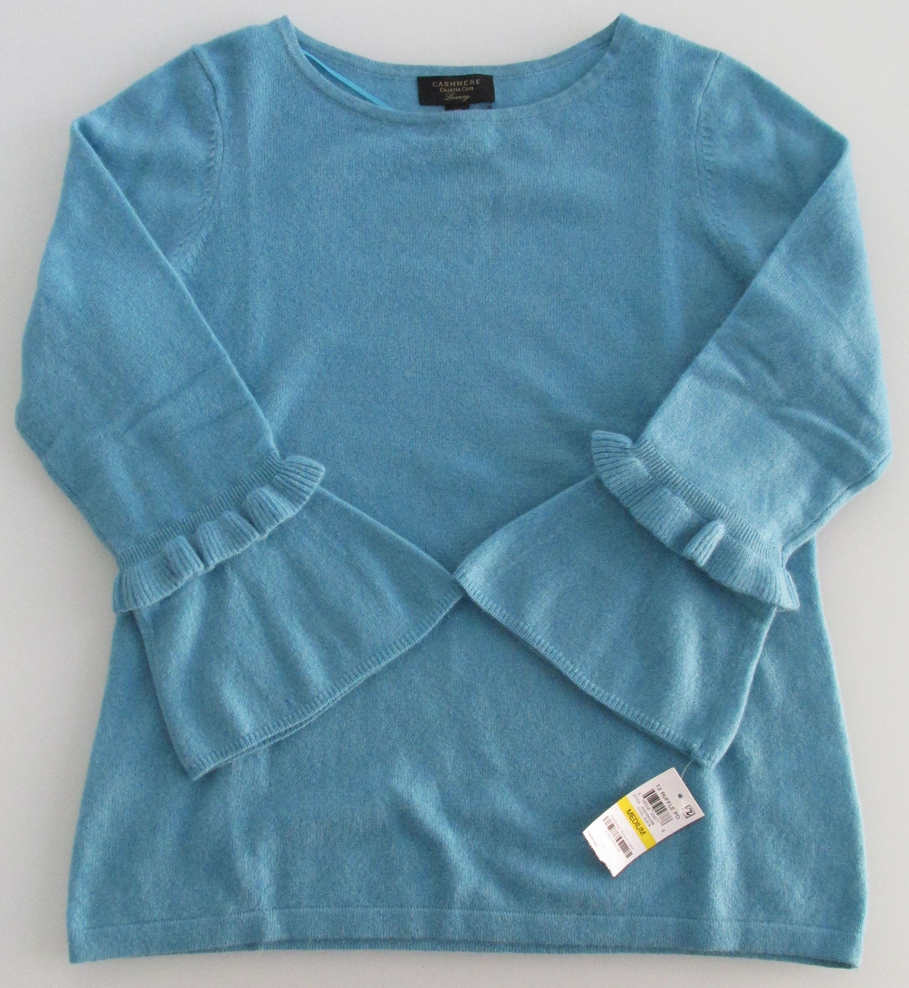 Charter Club Charter Club (NWT) Women's Cashmere Sweater Size Medium Size M / US 6-8 / IT 42-44 - 1 Thumbnail