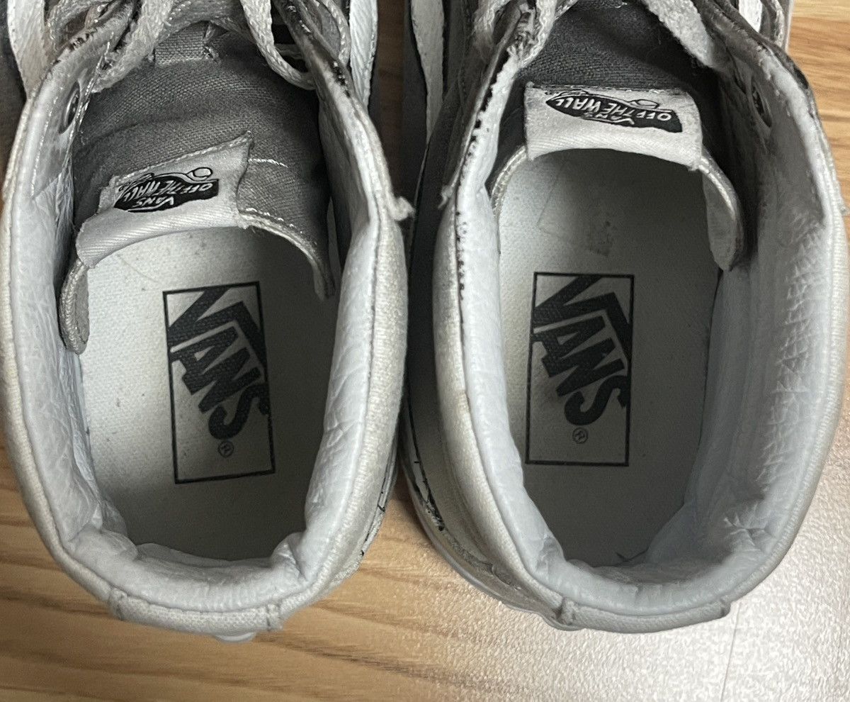 I Ain't Dead Yet × Vans Malik Morillo Custom 1/1 Vans Sk8 Hi Rap Lyrics Sneakers Size US 10.5 / EU 43-44 - 11 Thumbnail
