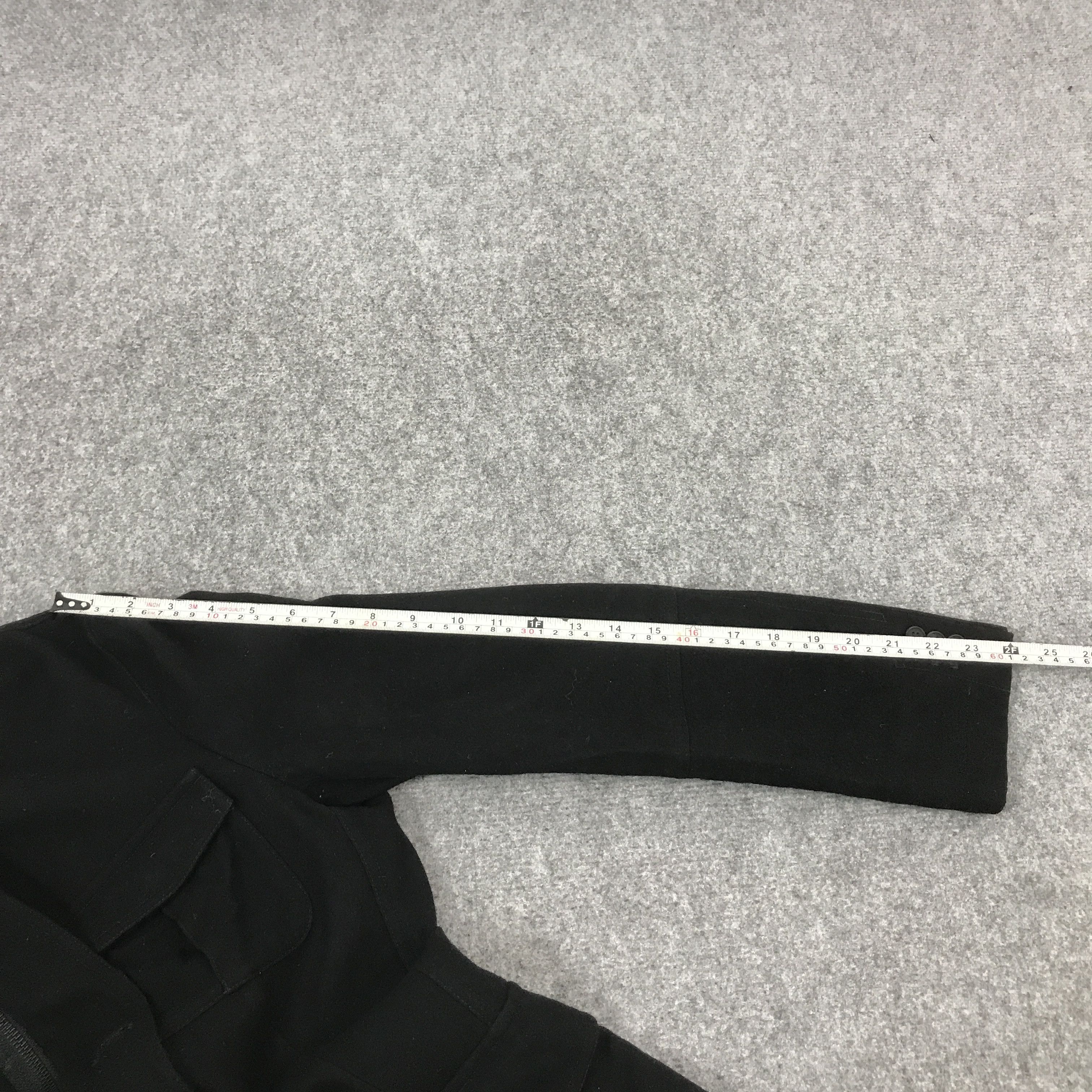 Black Barrett × Japanese Brand × Neil Barrett Black Barrett by Nile Barrett Wool zipper jacket Size US S / EU 44-46 / 1 - 9 Thumbnail