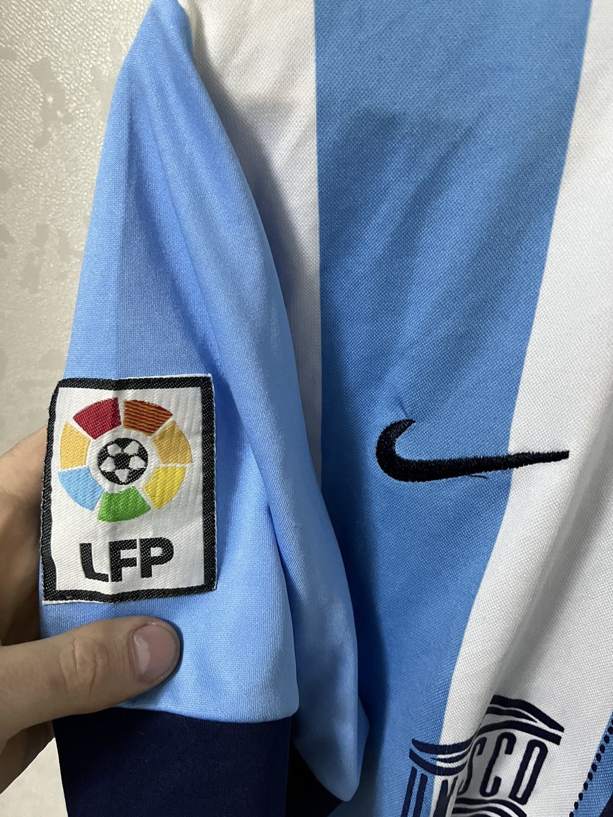 Vintage Malaga Vintage 11/12 Home Eliseu Jersey Size US XL / EU 56 / 4 - 6 Thumbnail