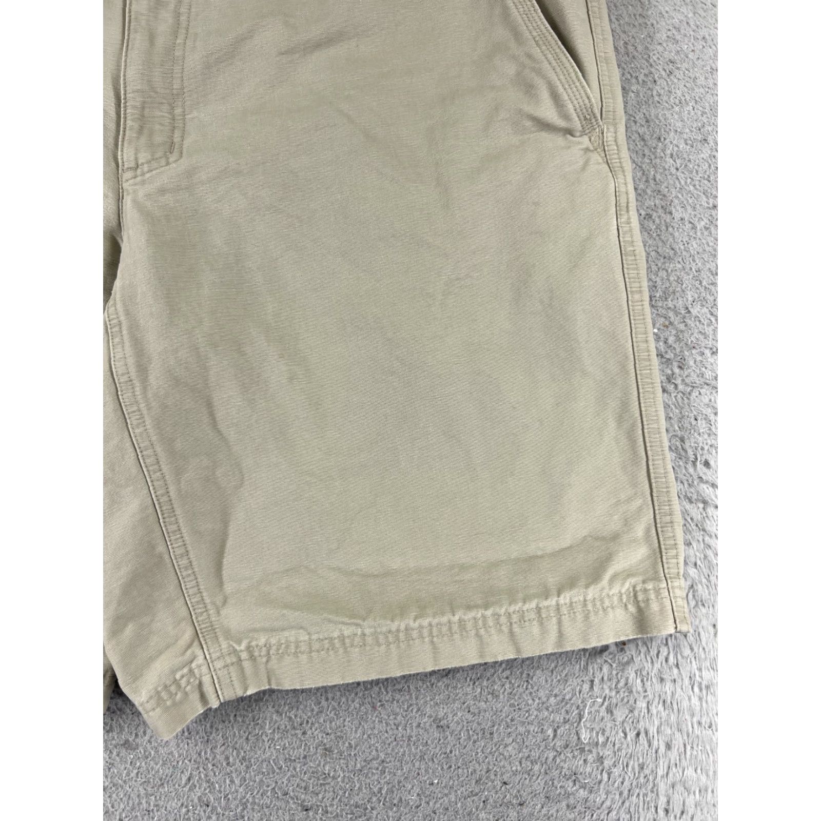 Vintage Columbia Men Cargo Shorts 38 Beige Cotton Twill Hiking Camping Fishing 38x11 Casual Size US 38 / EU 54 - 2 Thumbnail
