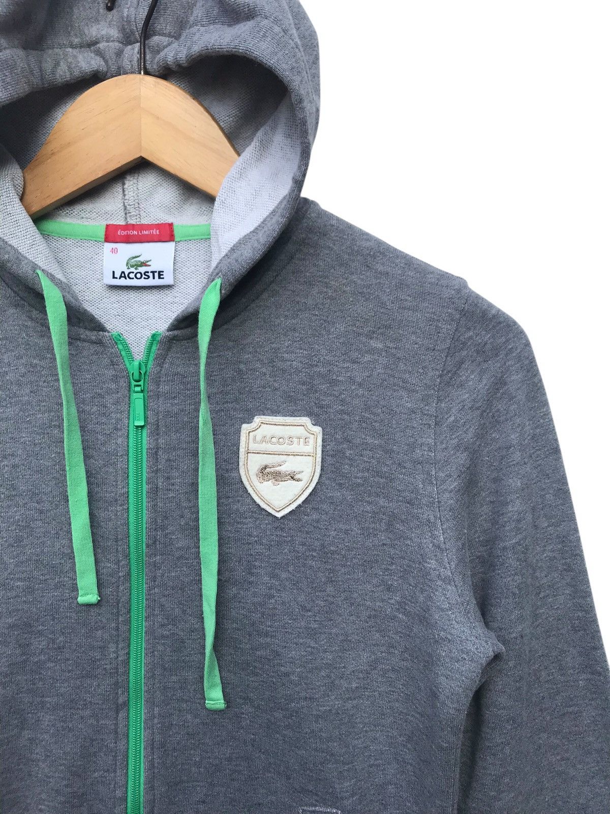 Lacoste Limited Edition Women Lacoste Sweater Hoodie Size S / US 4 / IT 40 - 3 Thumbnail