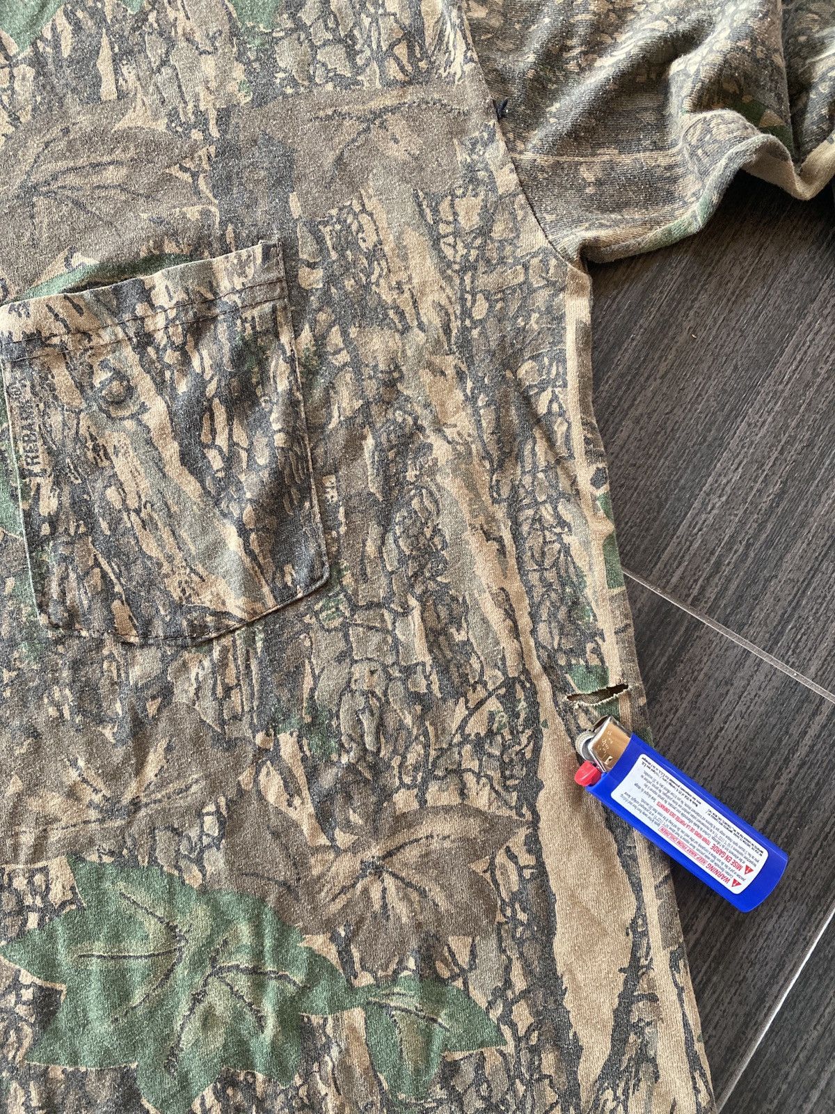 Vintage Vintage 80s Trebark camo shirt sz L Size US L / EU 52-54 / 3 - 3 Thumbnail