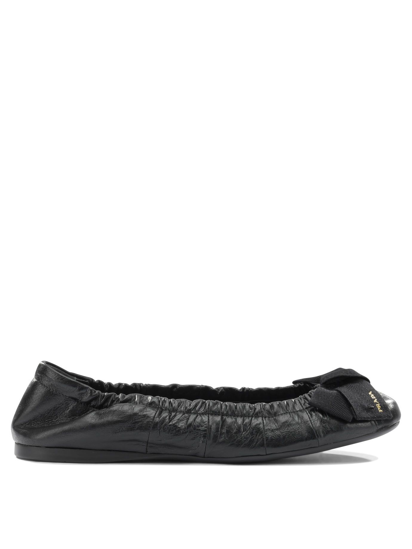 Prada Prada Shiny Leather Ballet Flats IT 40 Women - USA Duties Paid Size US 10 / IT 40 - 1 Thumbnail