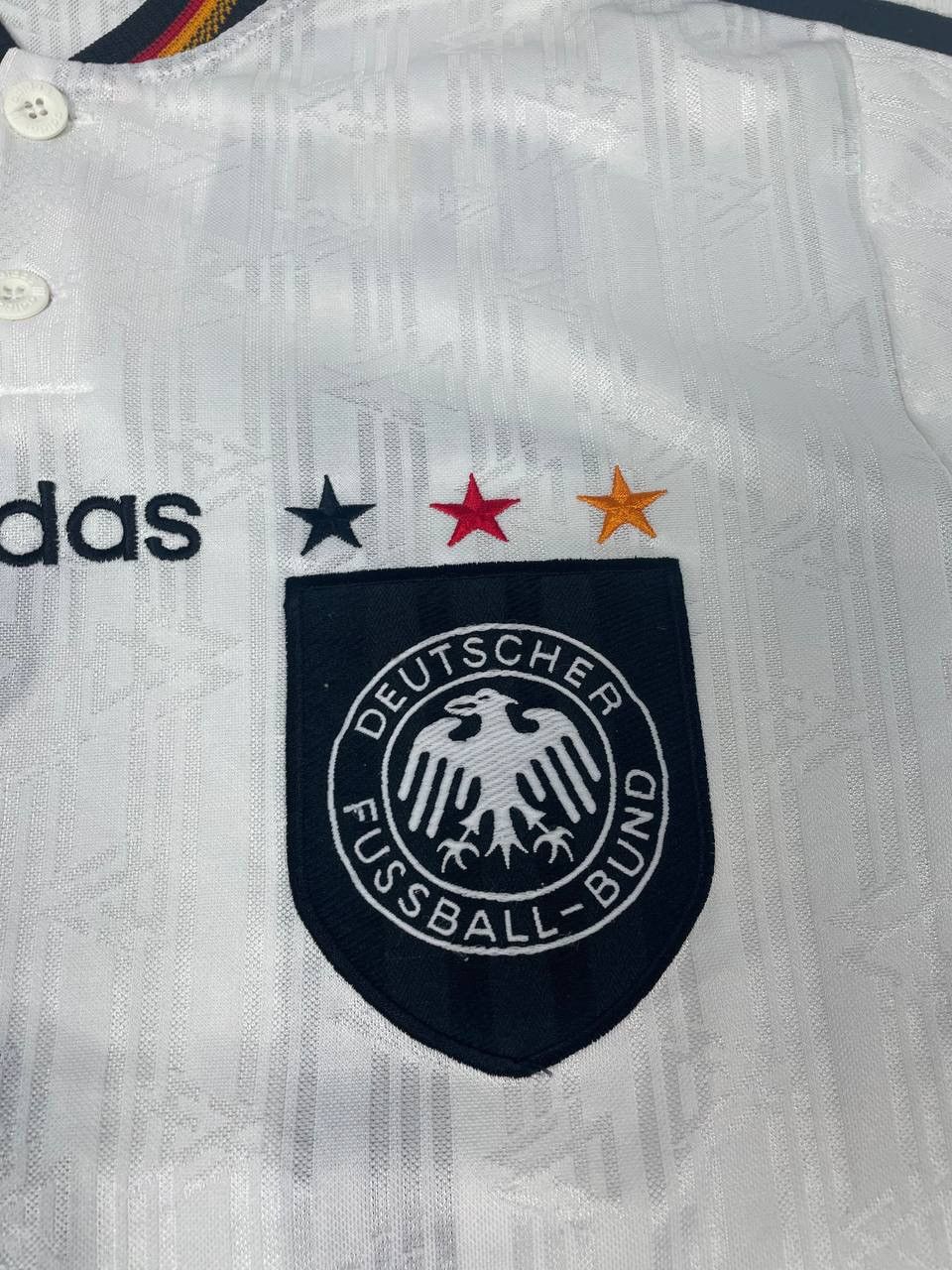 Adidas Adidas Germany 1996 Home Klinsmann #18 Shirt Soccer Jersey Size US S / EU 44-46 / 1 - 8 Thumbnail
