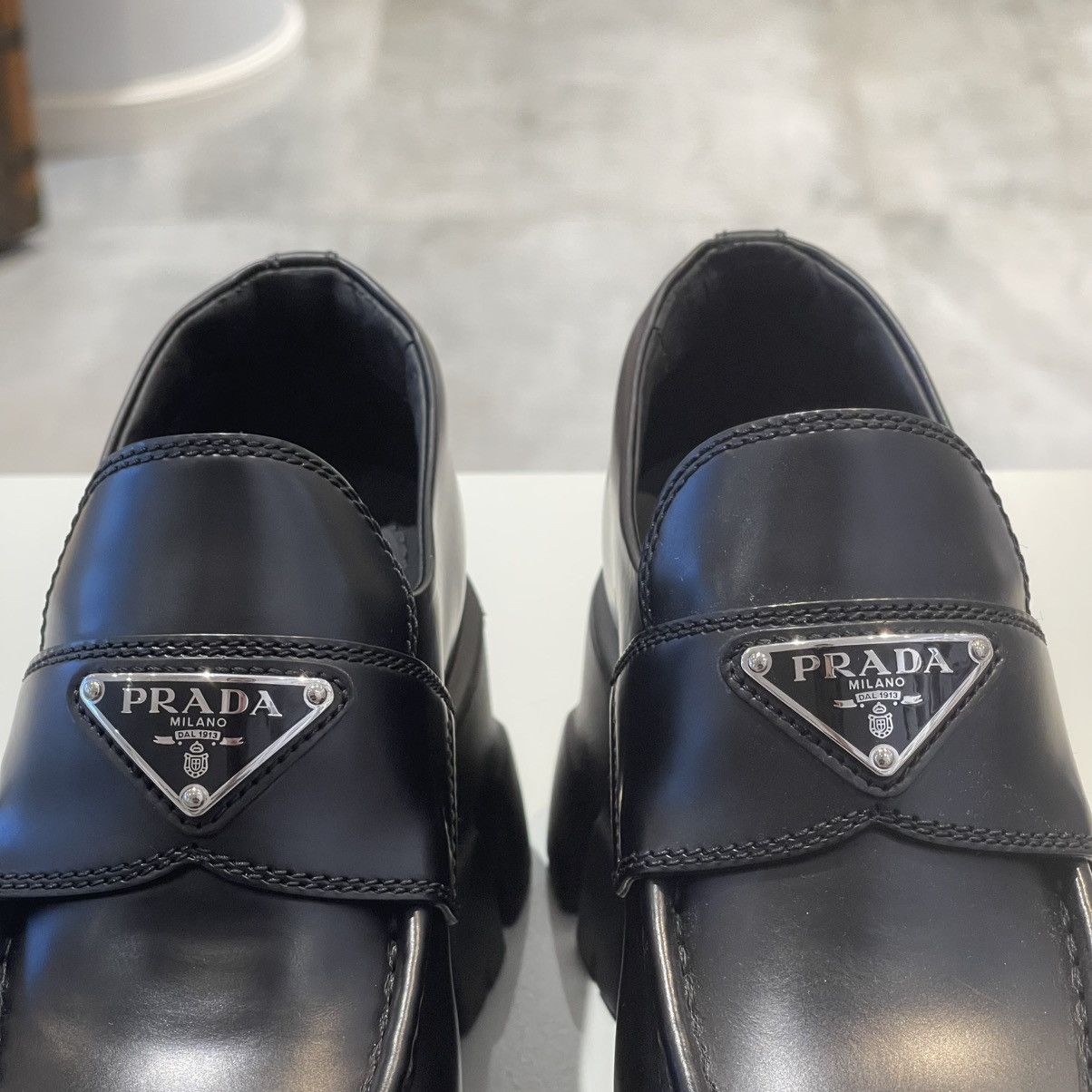 Prada Prada Monolith 55mm Loafer Size US 6.5 / IT 36.5 - 8 Thumbnail