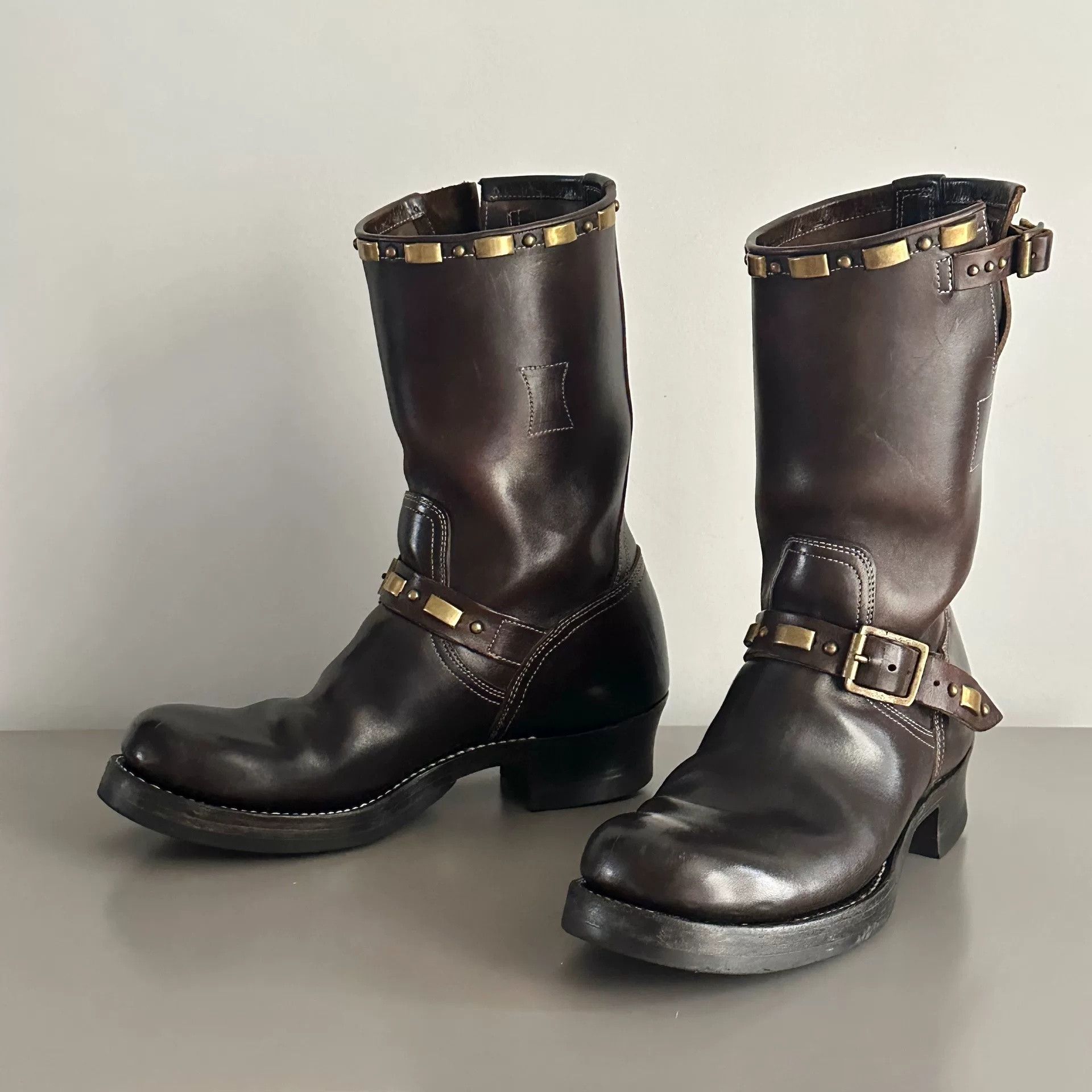 Clinch Boots Clinch x BSW Horsehide Engineer Boots Size US 8.5 / EU 41-42 - 4 Thumbnail