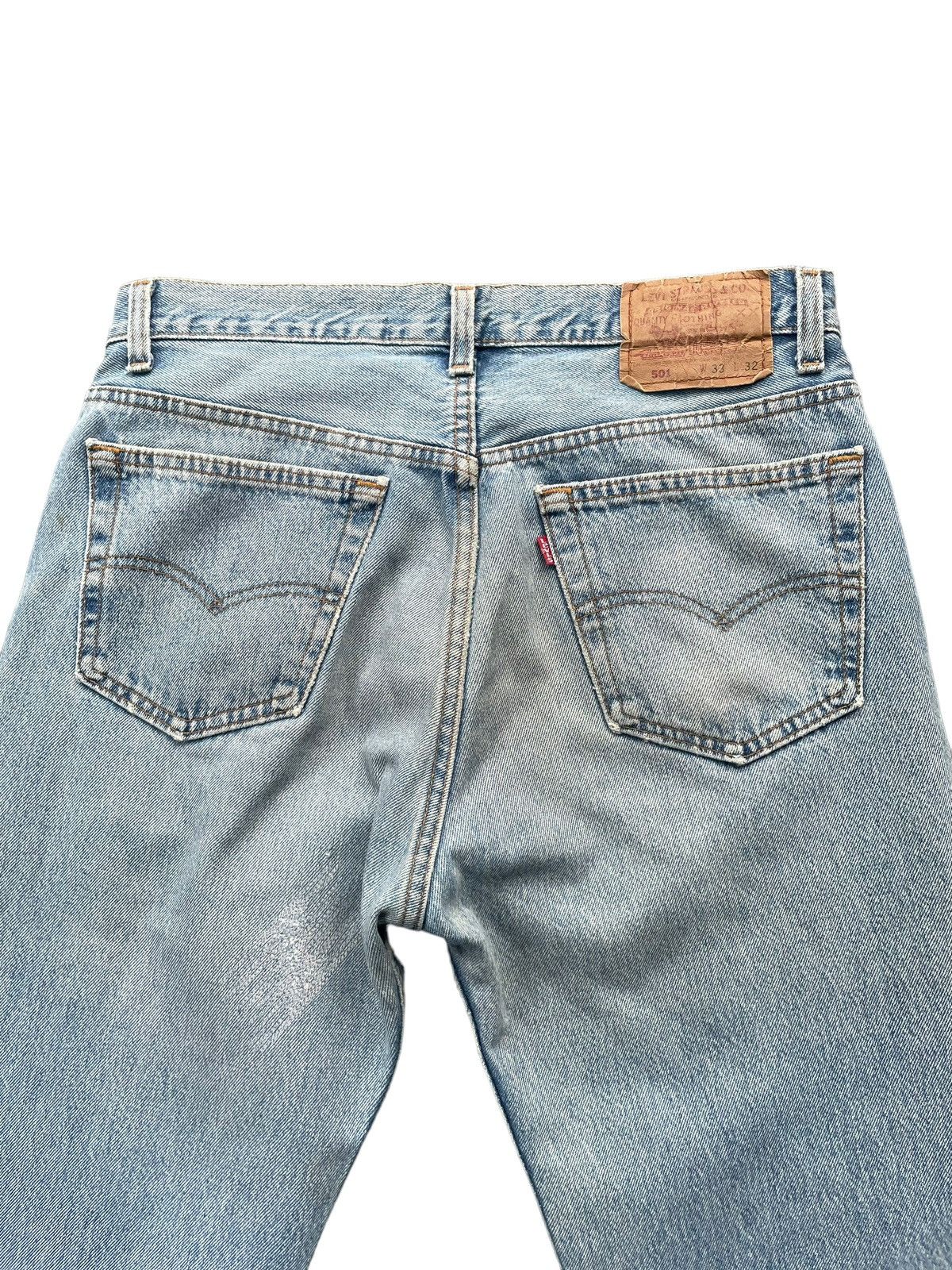 Levi's Vintage 1992 Levis 501 e Usa Denim Size US 32 / EU 48 - 6 Thumbnail
